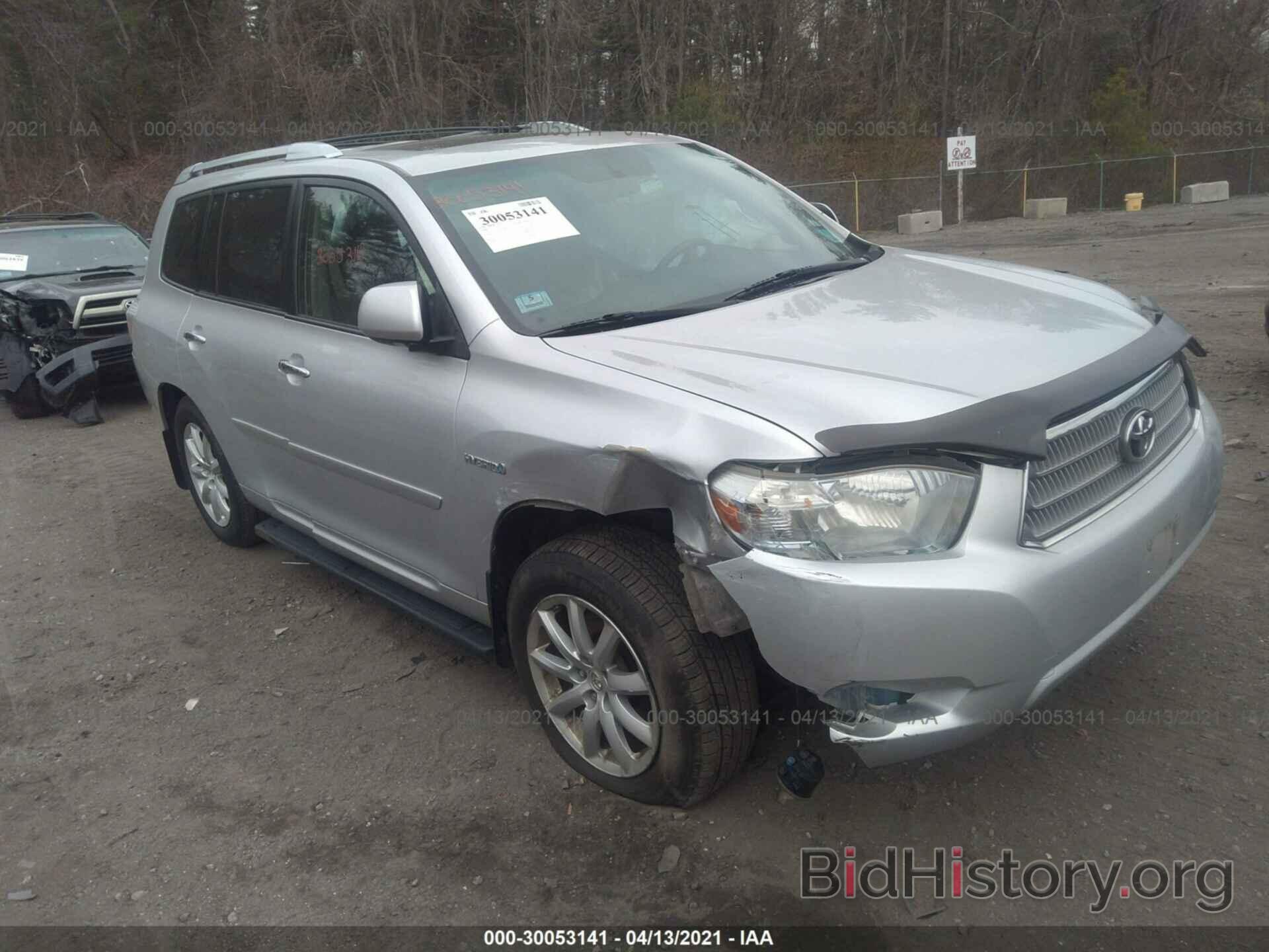 Photo JTEEW44A382016963 - TOYOTA HIGHLANDER HYBRID 2008