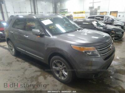 2011 Ford EXPLORER Limited, gray — VIN 1FMHK8F86BGA83979, IAAI