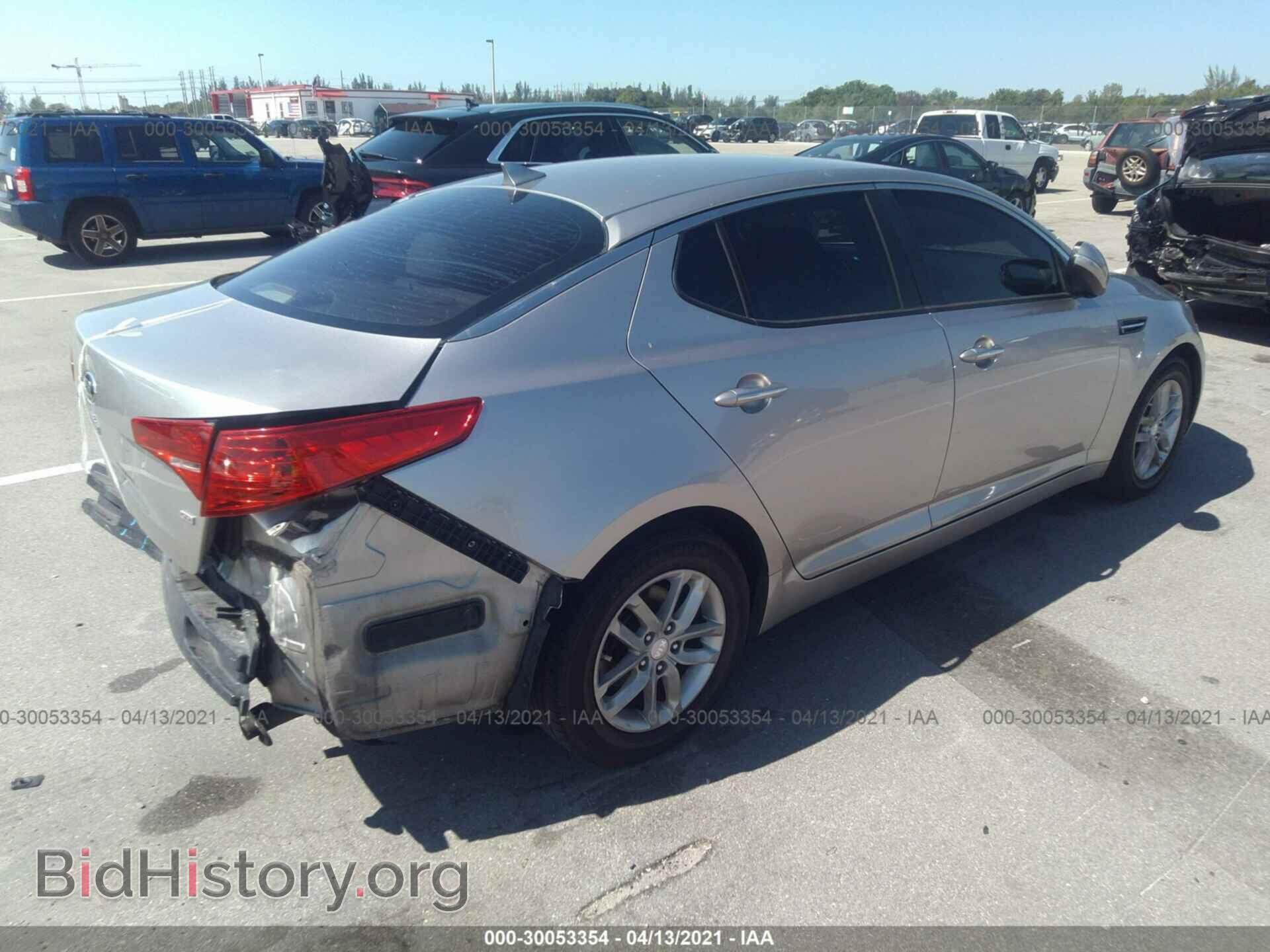 2013 KIA OPTIMA - VIN: KNAGM4A77D5352164 - Photo 4