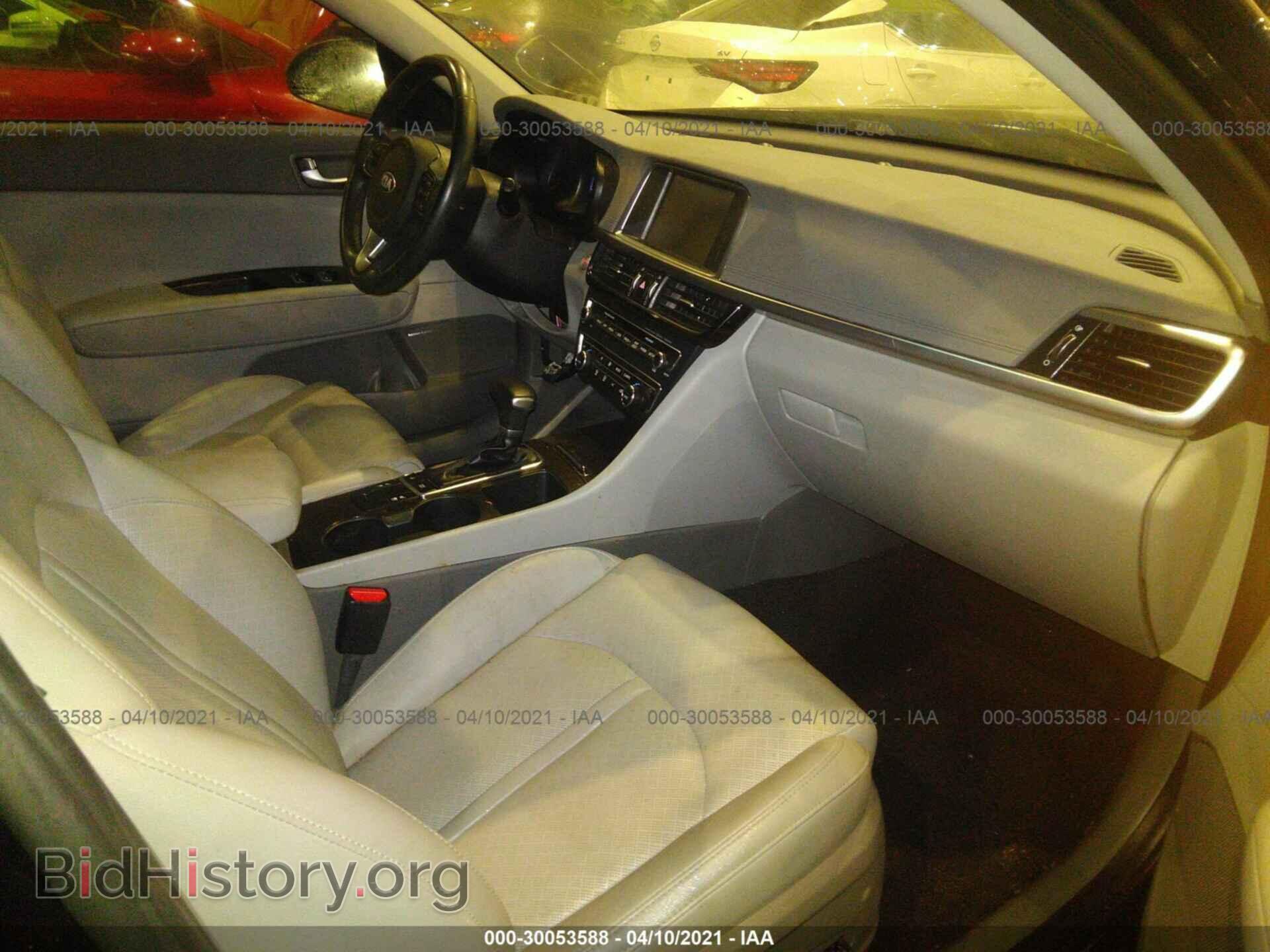 2016 KIA OPTIMA - VIN: 5XXGU4L34GG010233 - Фото 5