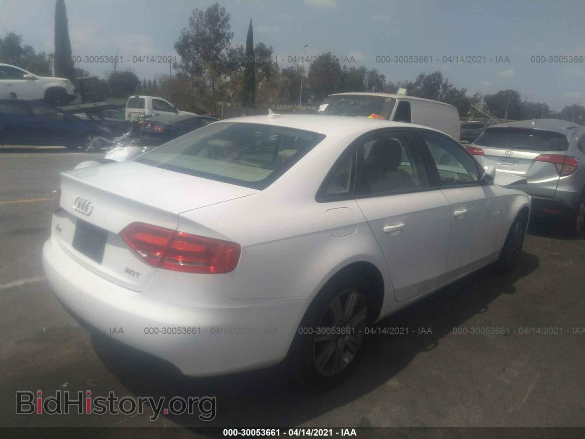 2010 AUDI A4 - VIN: WAUAFAFL1AN011844 - Фото 4
