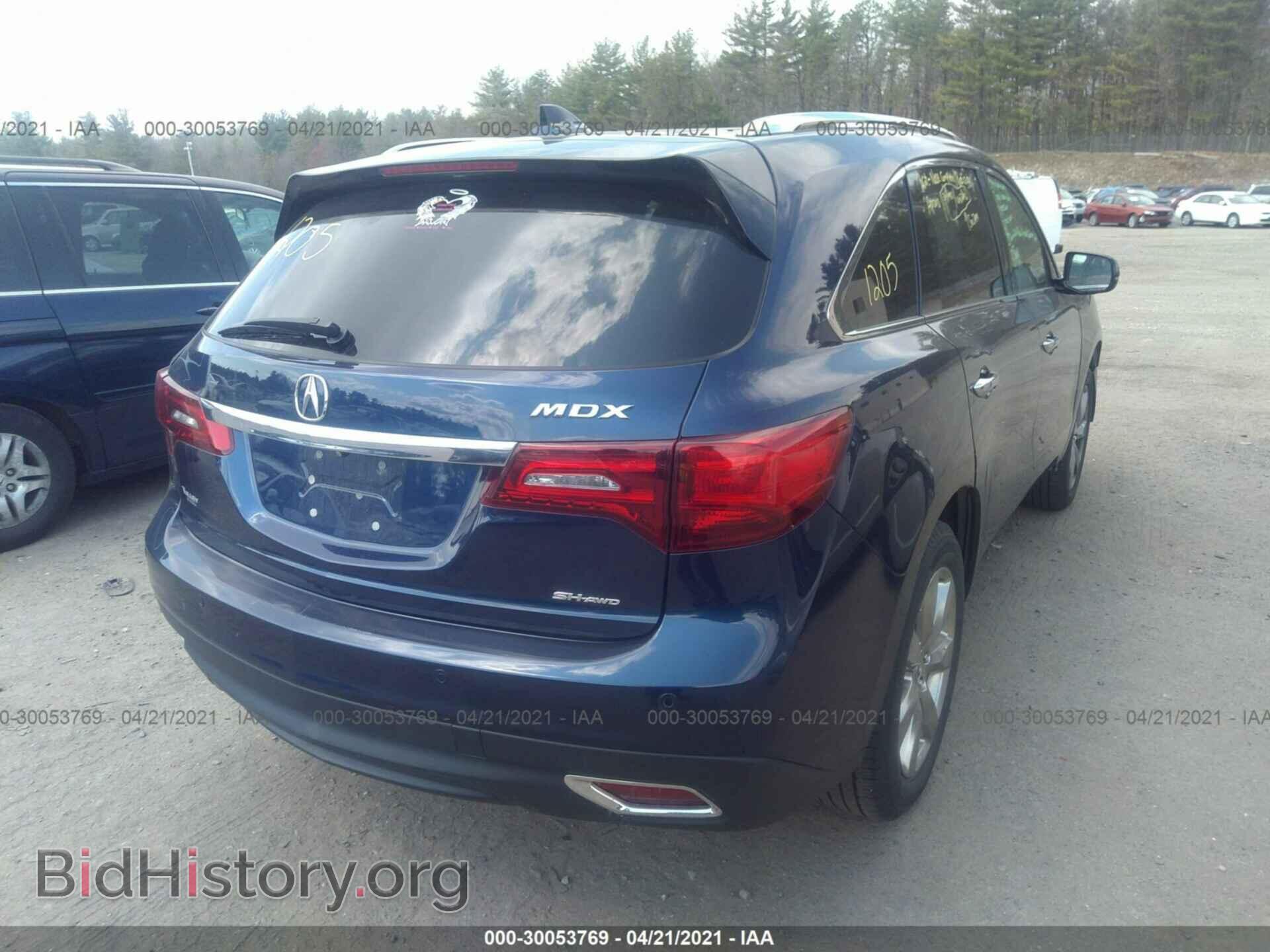 2015 ACURA MDX - VIN: 5FRYD4H80FB024932 - Фото 4