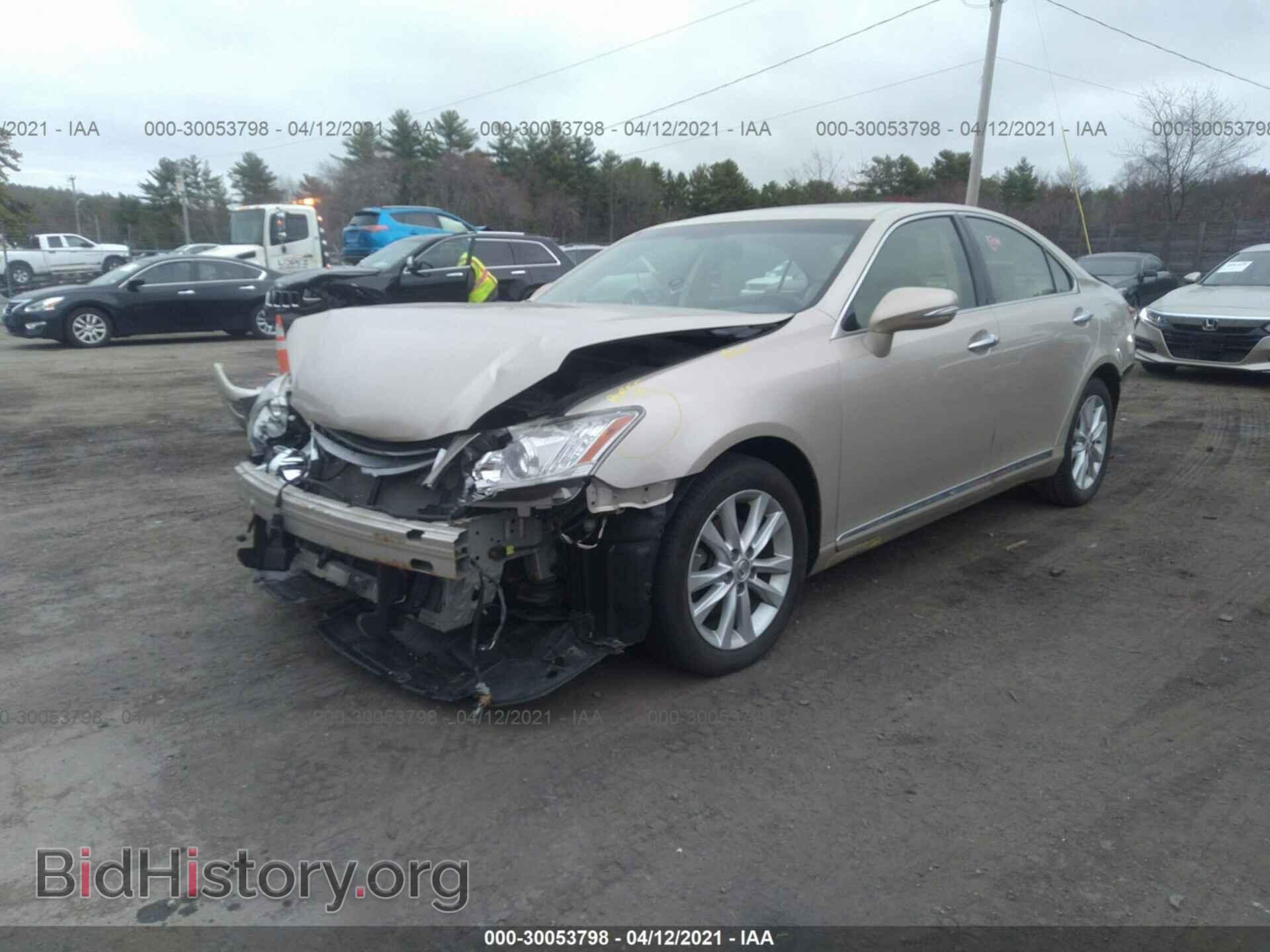 2012 LEXUS ES 350 - VIN: JTHBK1EG8C2507492 - Фото 2