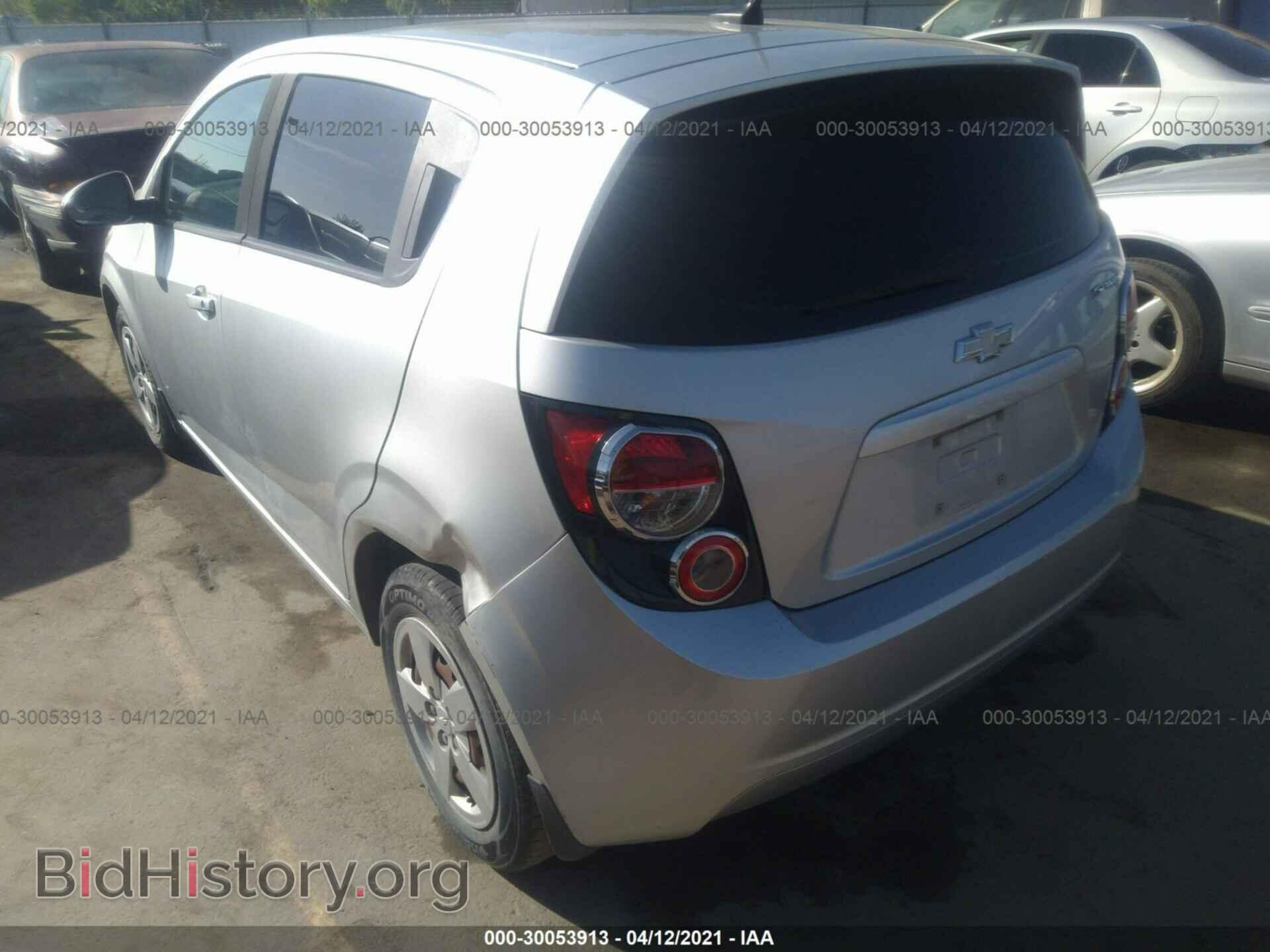 2013 CHEVROLET SONIC - VIN: 1G1JA6SG2D4158166 - Фото 3