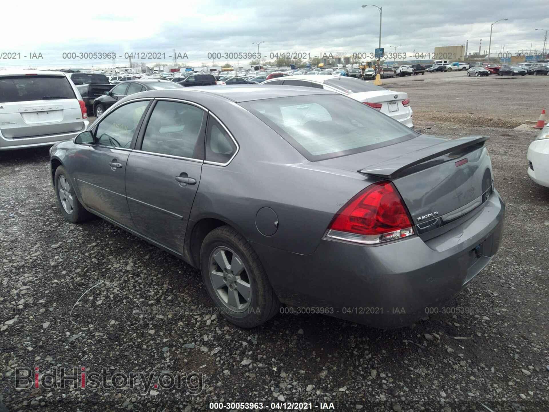 2007 CHEVROLET IMPALA - VIN: 2G1WT58K579107557 - Фото 3