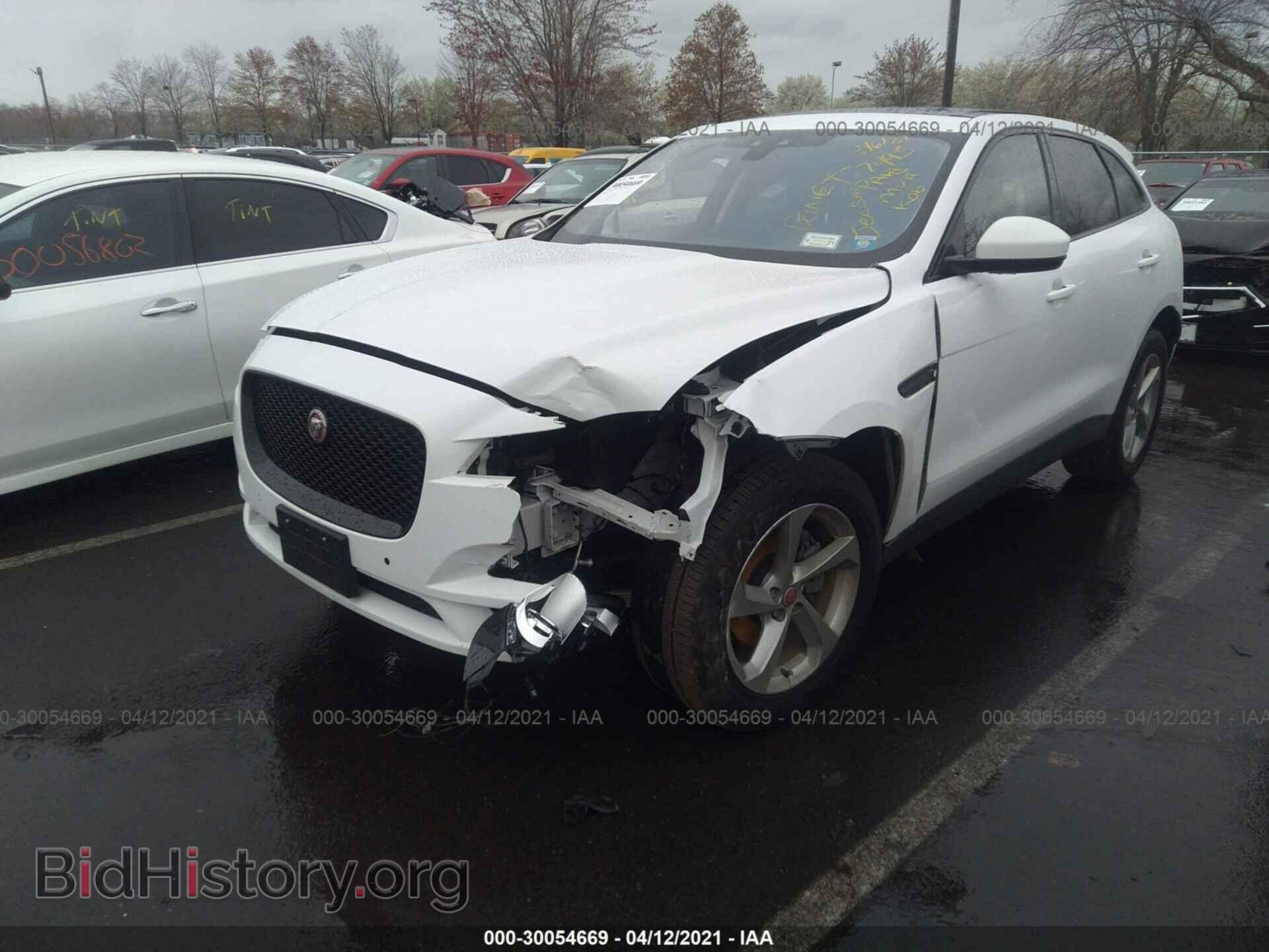 2020 JAGUAR F-PACE - VIN: SADCJ2FX1LA627495 - Фото 2