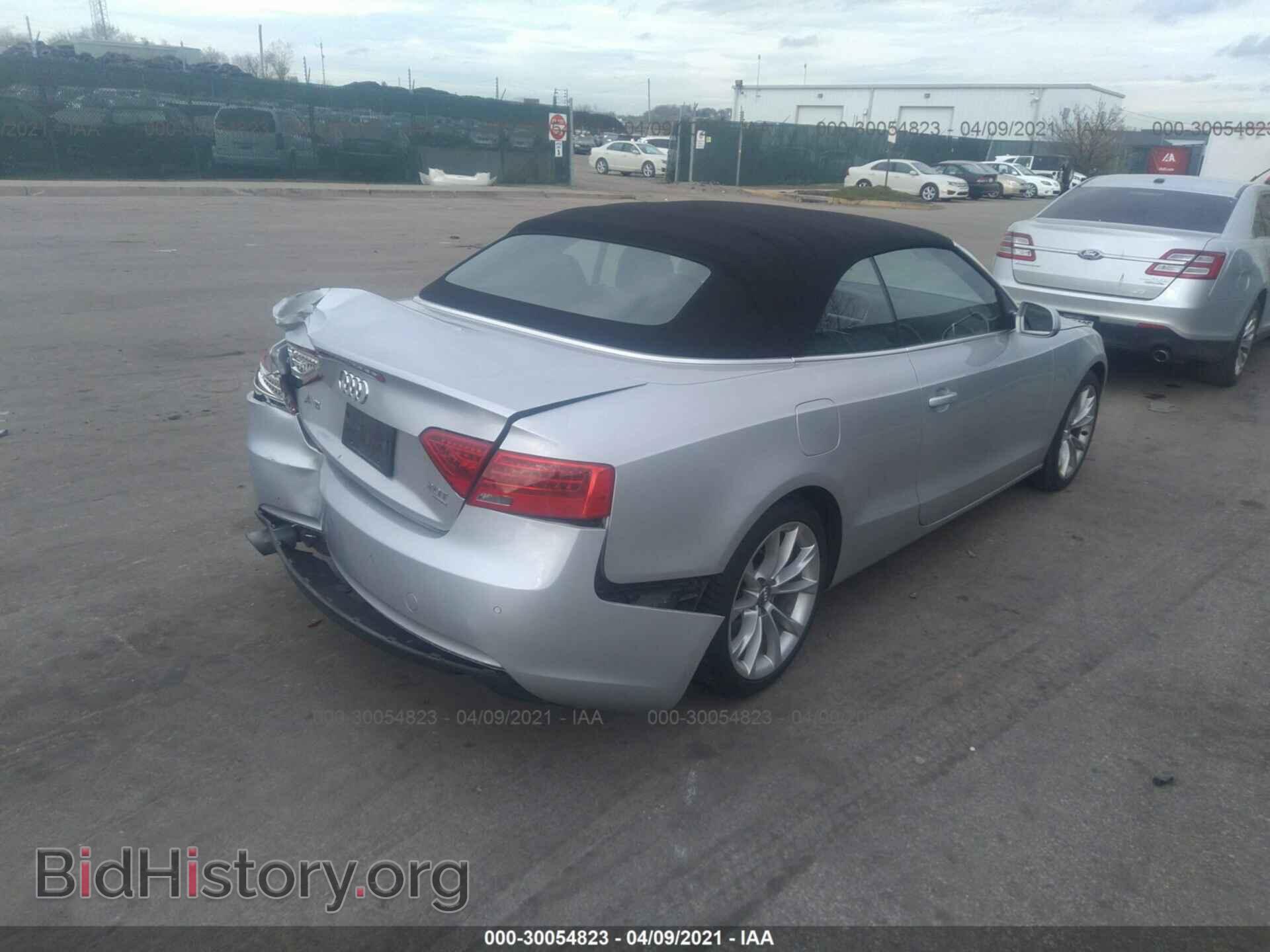 2013 AUDI A5 - VIN: WAULFAFHXDN001175 - Фото 4
