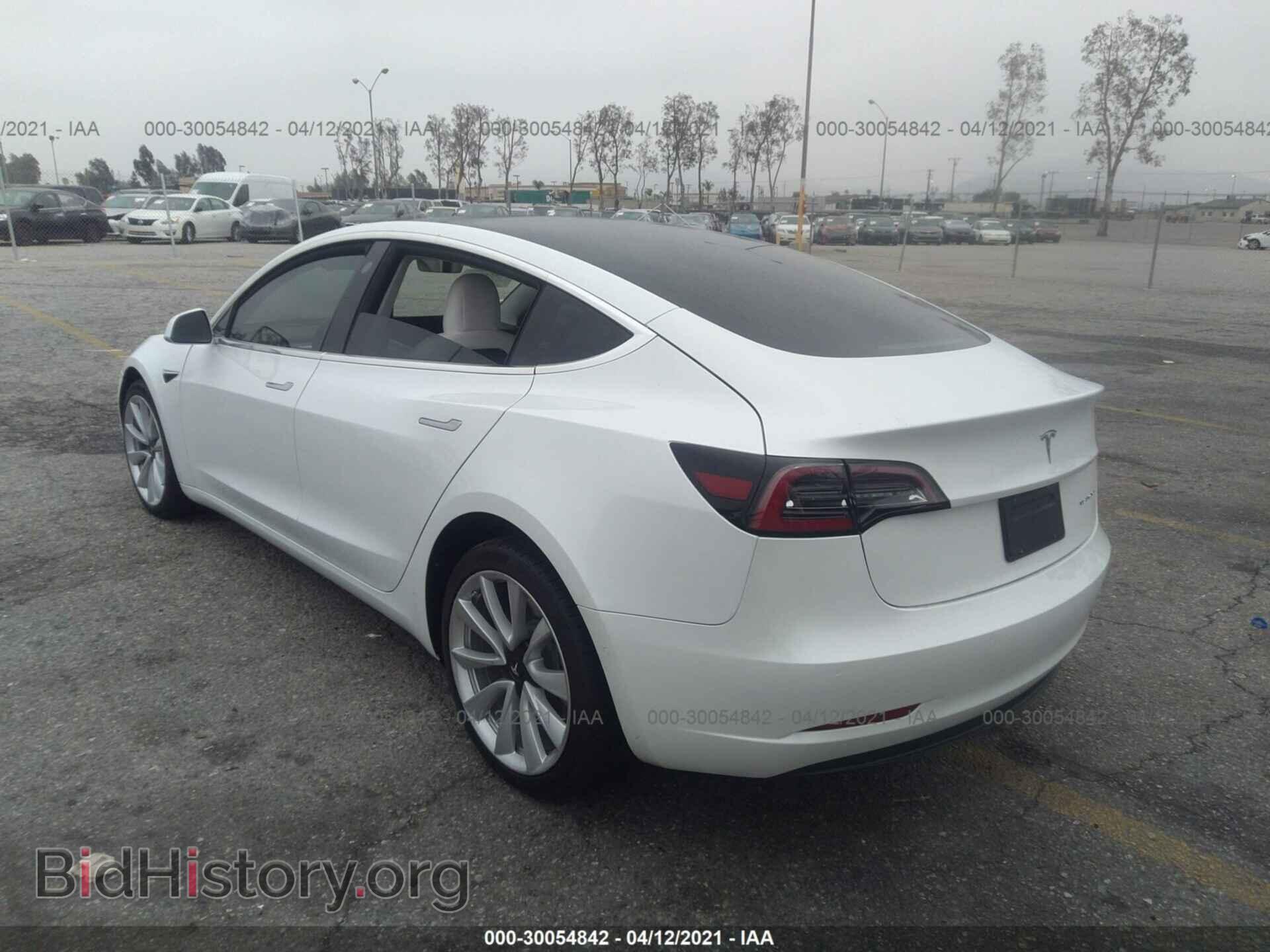2019 TESLA MODEL 3 - VIN: 5YJ3E1EB8KF421824 - Фото 3