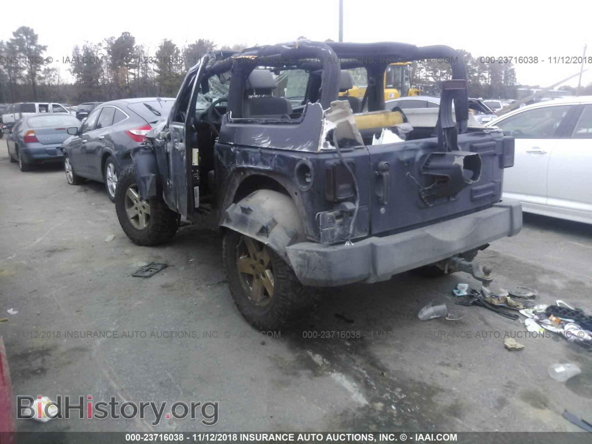 2007 JEEP WRANGLER - VIN: 1J4FA24127L193034 - Фото 3