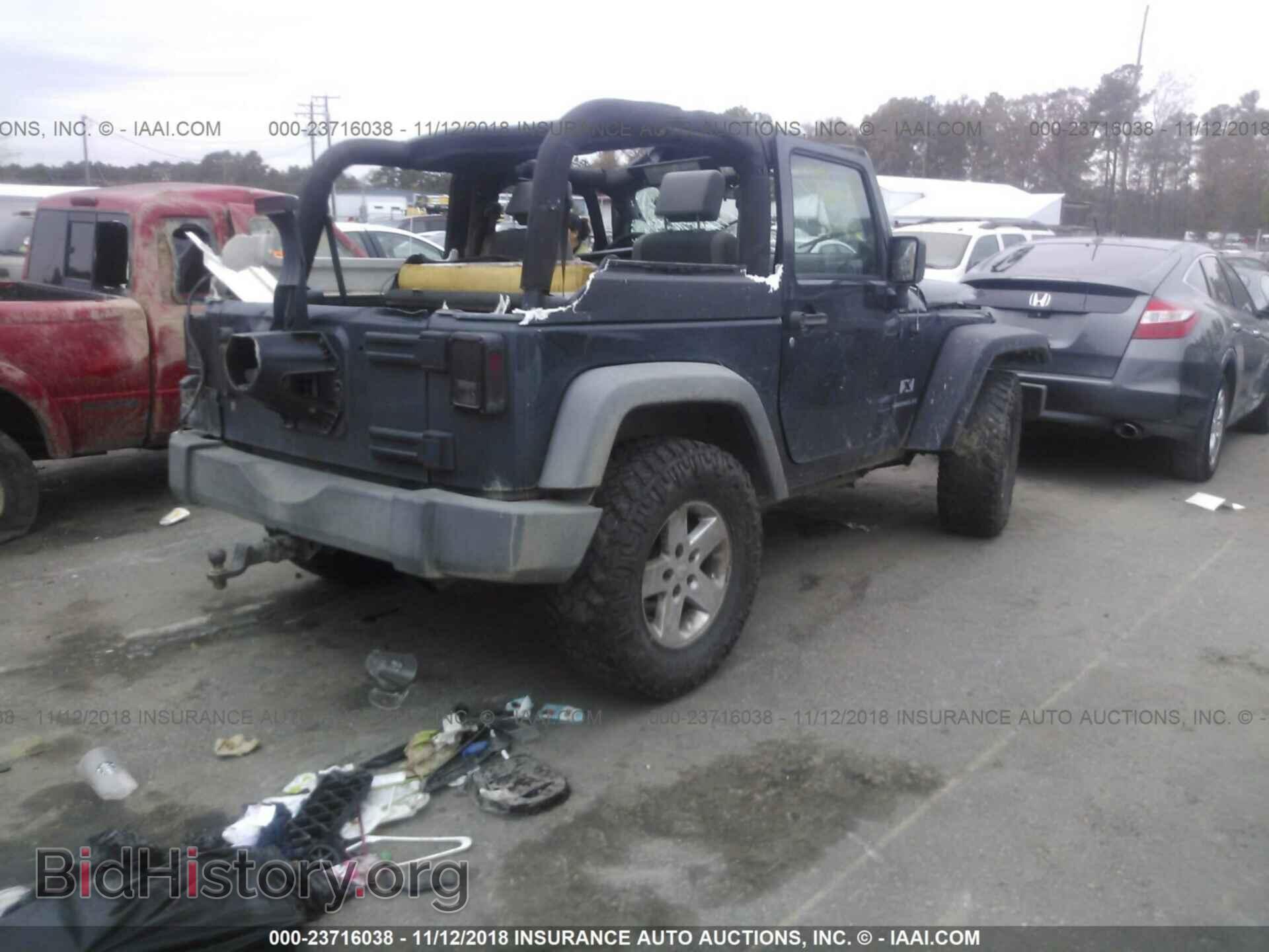 2007 JEEP WRANGLER - VIN: 1J4FA24127L193034 - Фото 4
