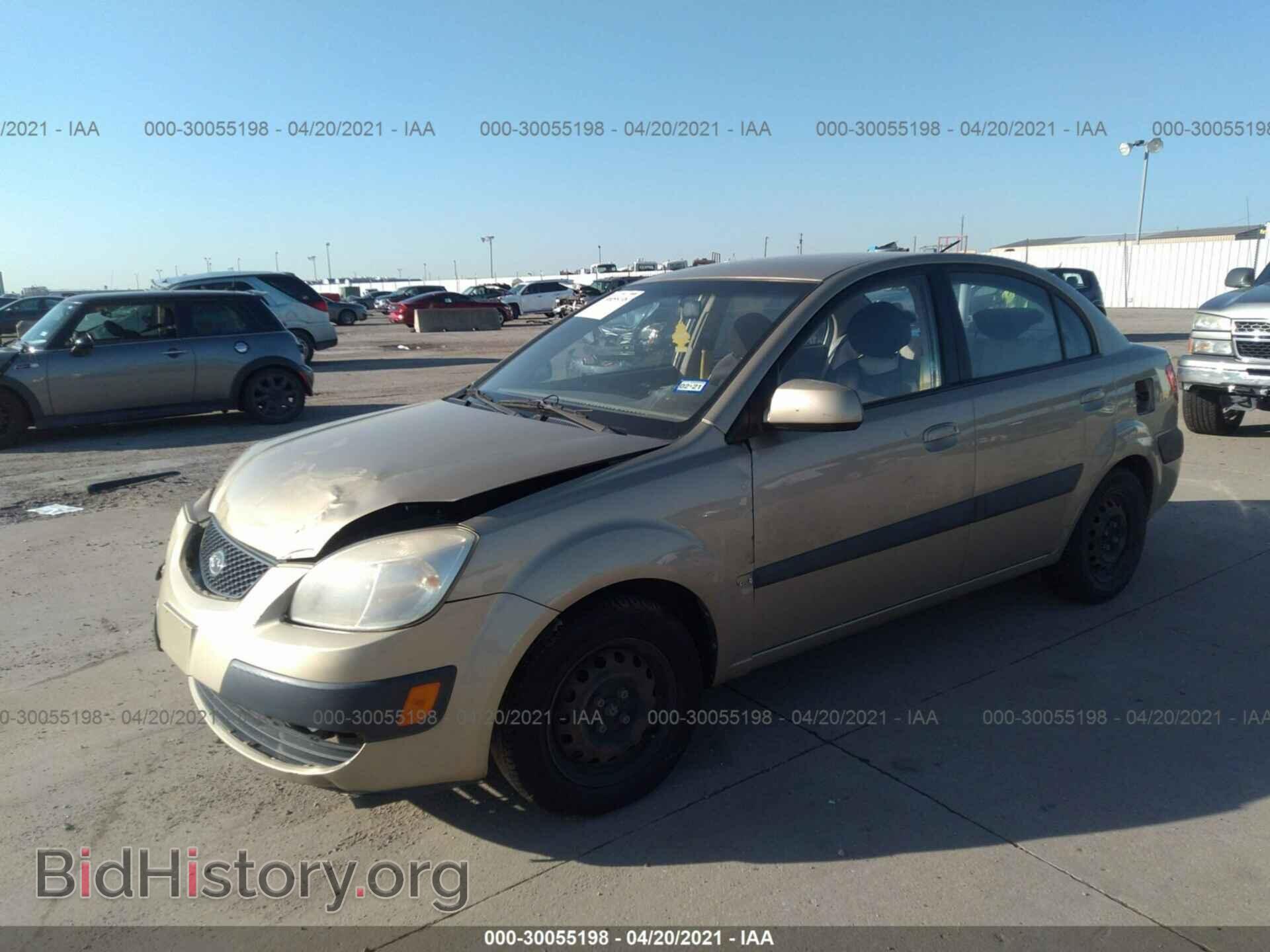 2007 KIA RIO - VIN: KNADE123X76217091 - Фото 2