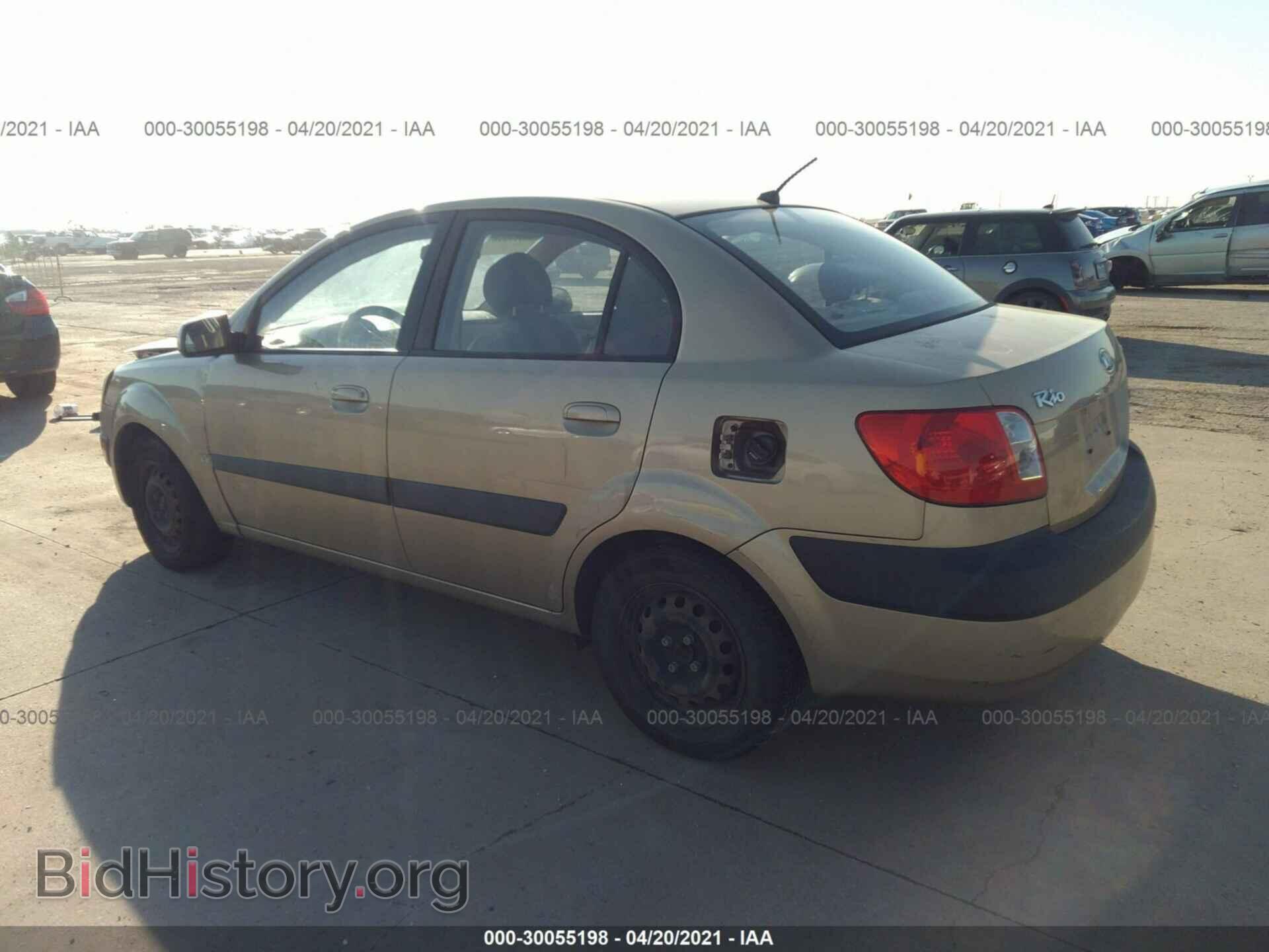 2007 KIA RIO - VIN: KNADE123X76217091 - Фото 3