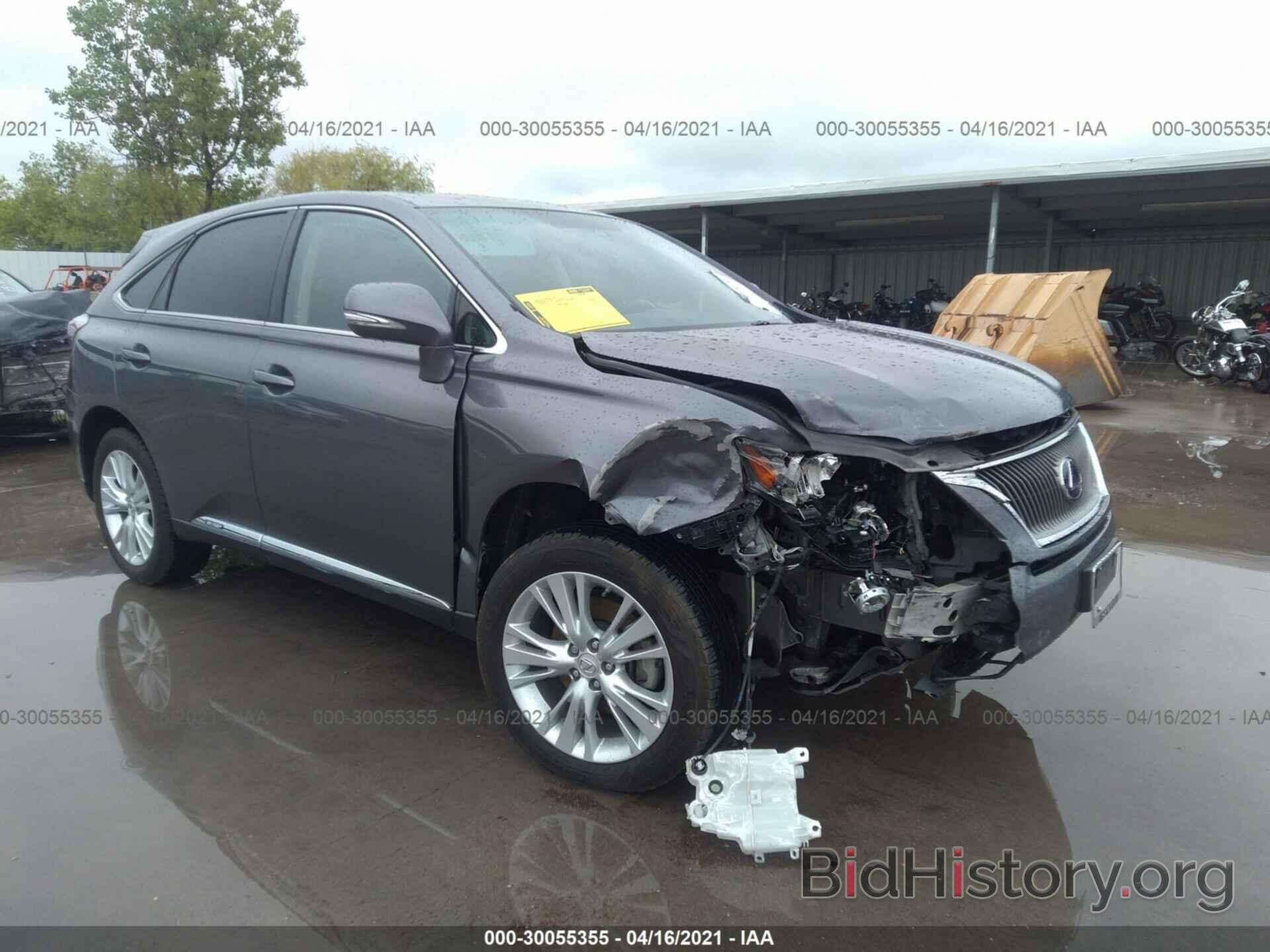 Photo JTJZB1BA6C2006405 - LEXUS RX 450H 2012