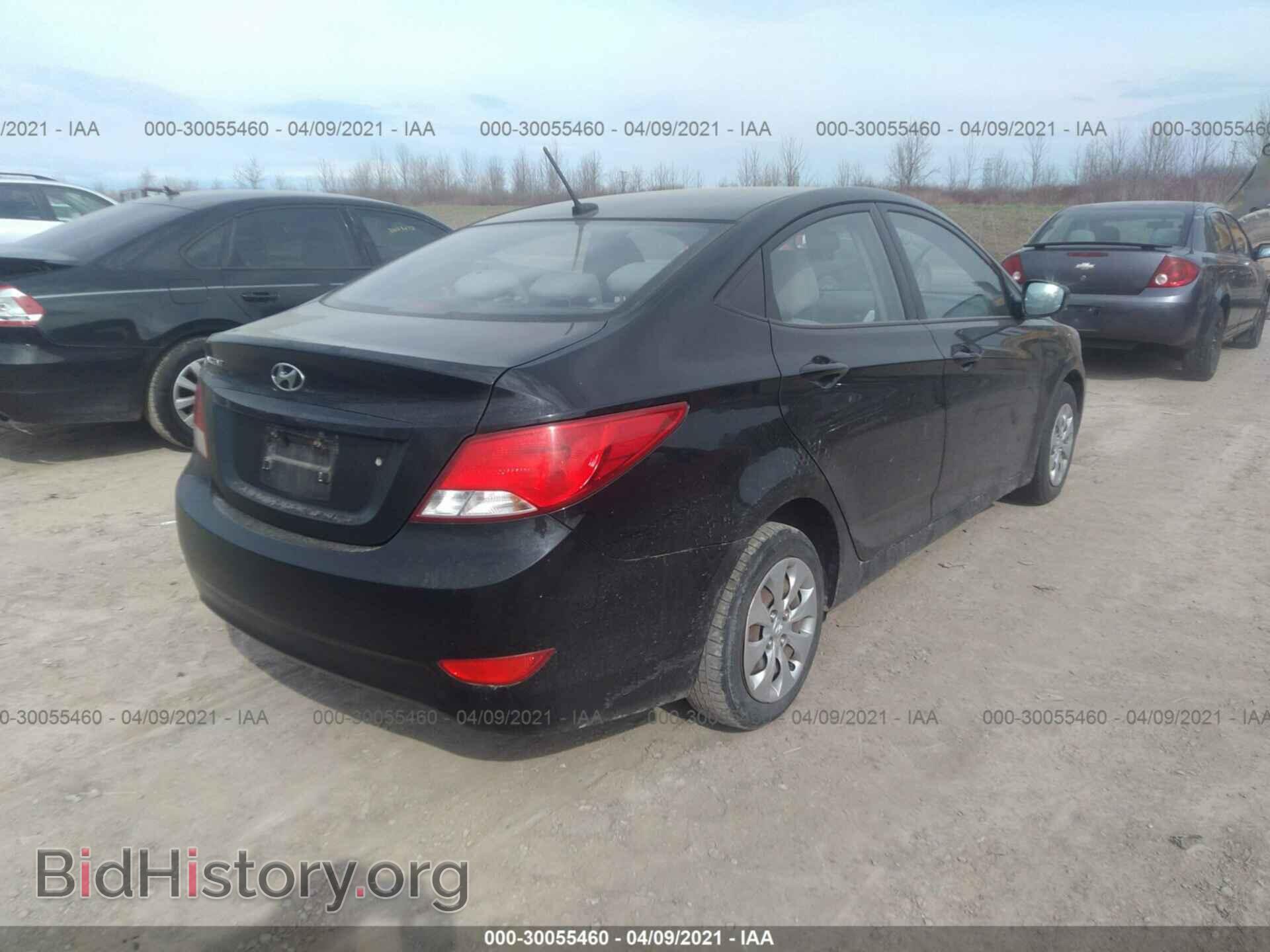 2016 HYUNDAI ACCENT - VIN: KMHCT4AE7GU048261 - Фото 4