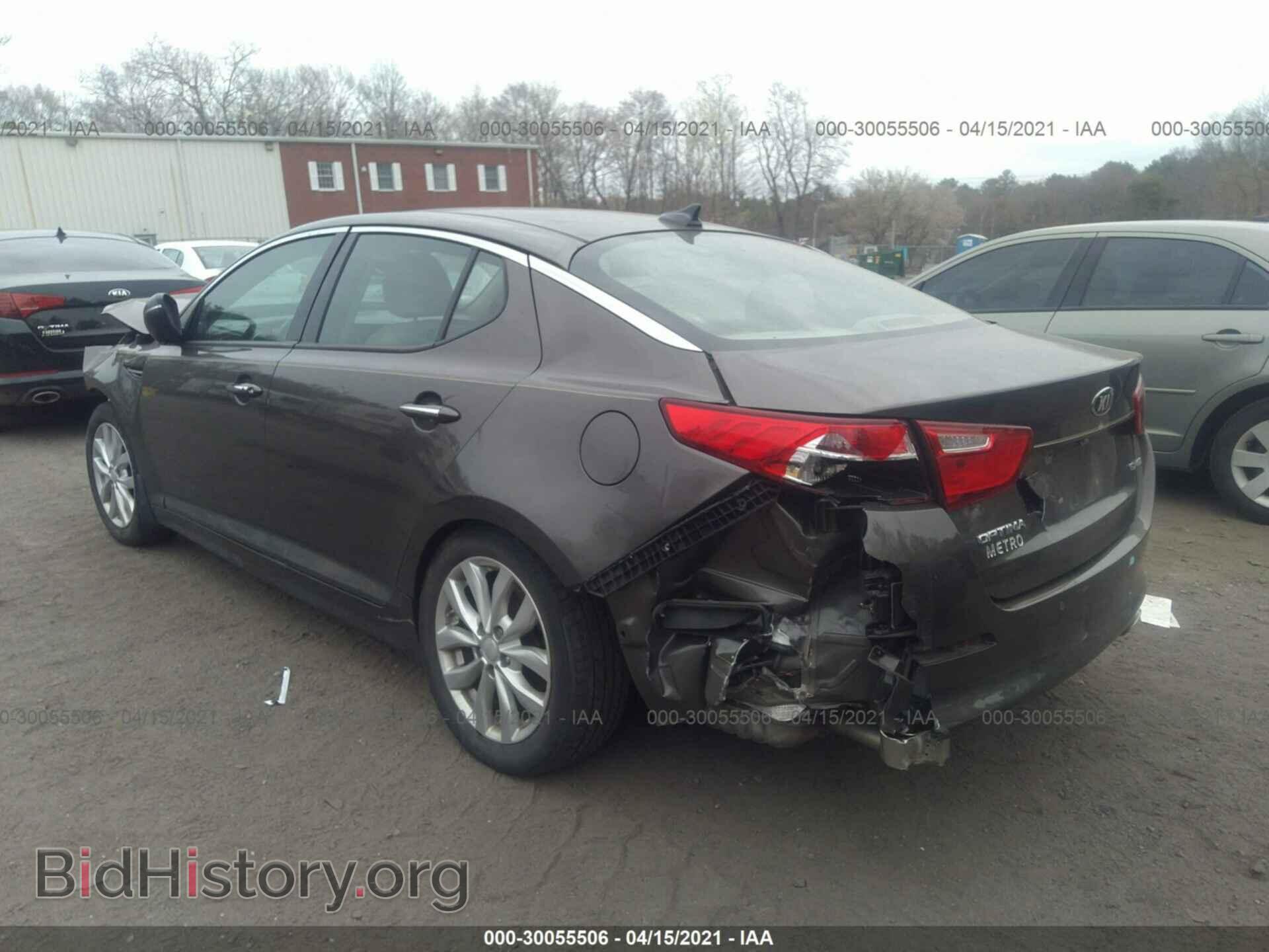 2014 KIA OPTIMA - VIN: 5XXGN4A76EG268270 - Фото 3