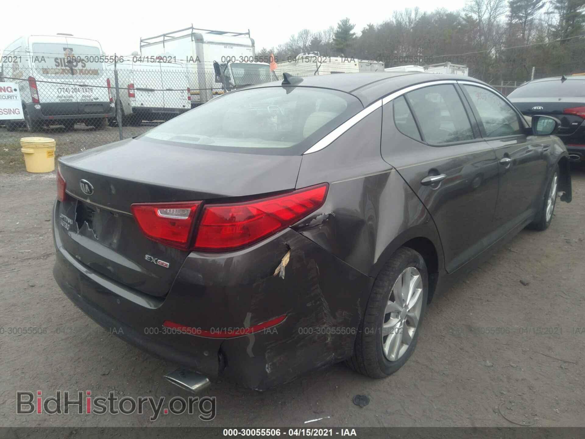 2014 KIA OPTIMA - VIN: 5XXGN4A76EG268270 - Фото 4