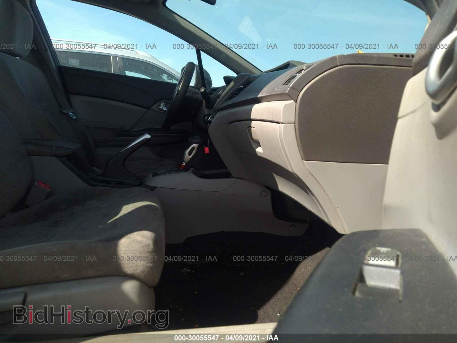 2012 HONDA CIVIC SDN - VIN: 2HGFB2F84CH543916 - Фото 5