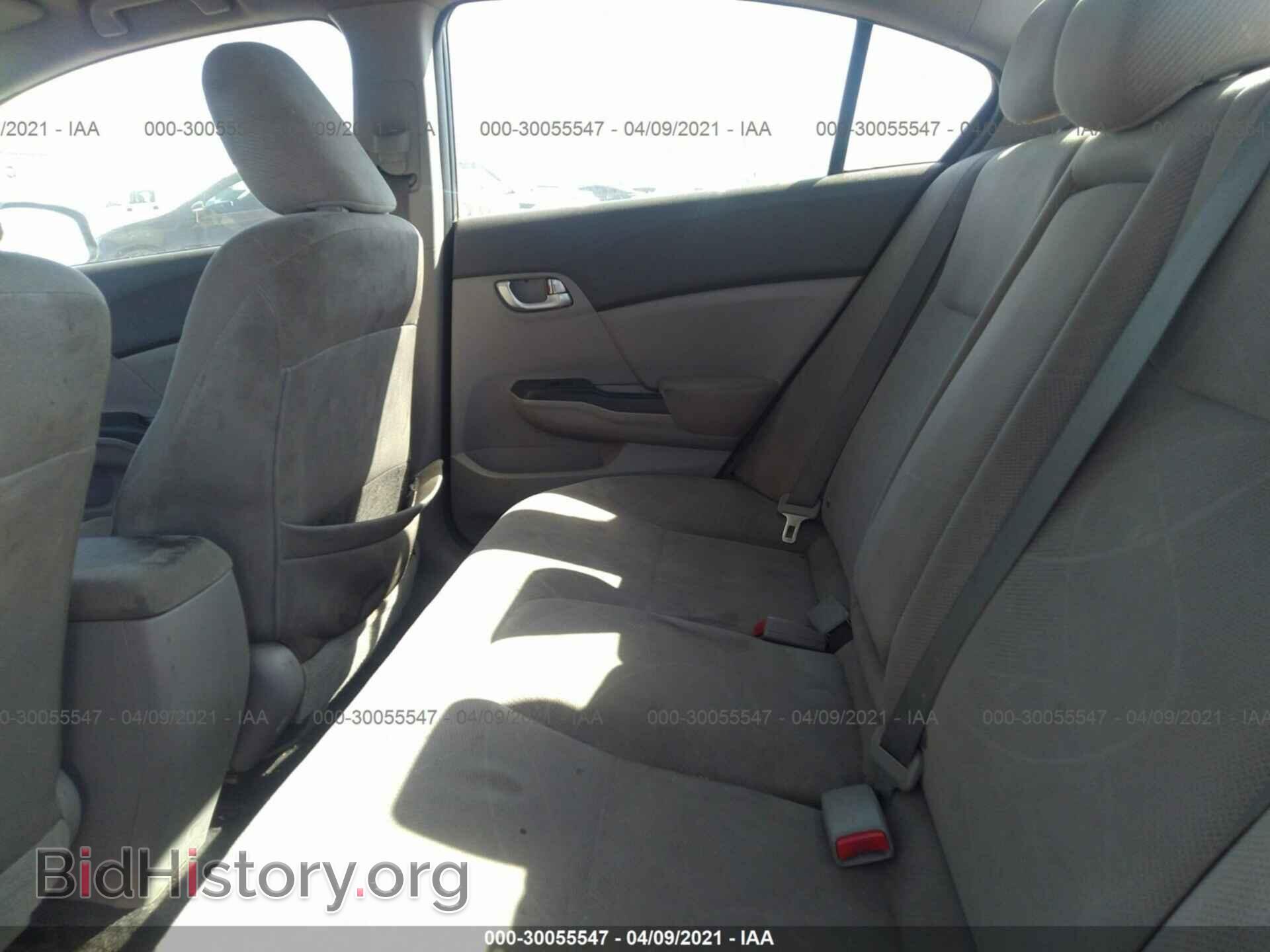 2012 HONDA CIVIC SDN - VIN: 2HGFB2F84CH543916 - Фото 8