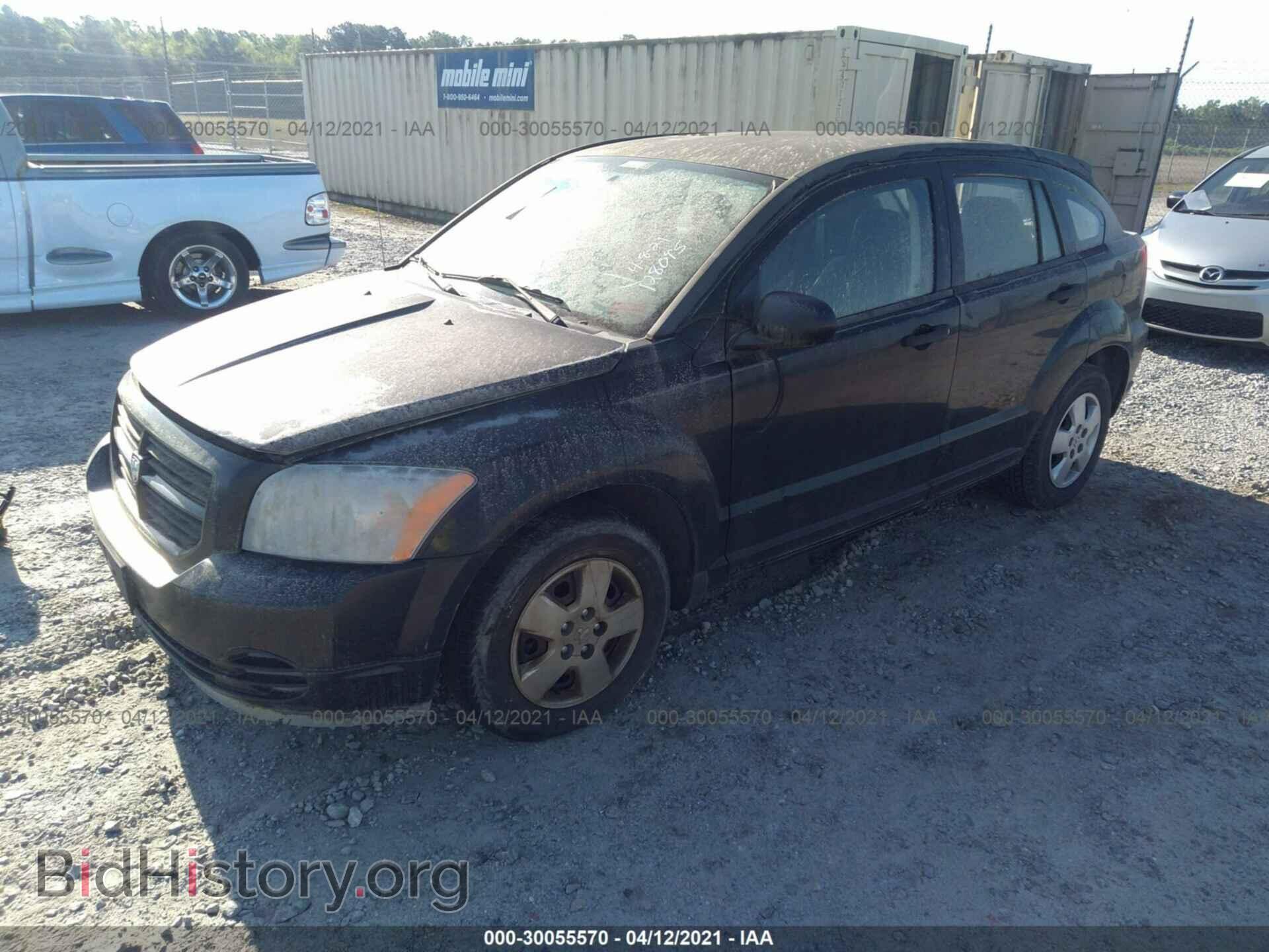 2007 DODGE CALIBER - VIN: 1B3HB28C17D128095 - Фото 2