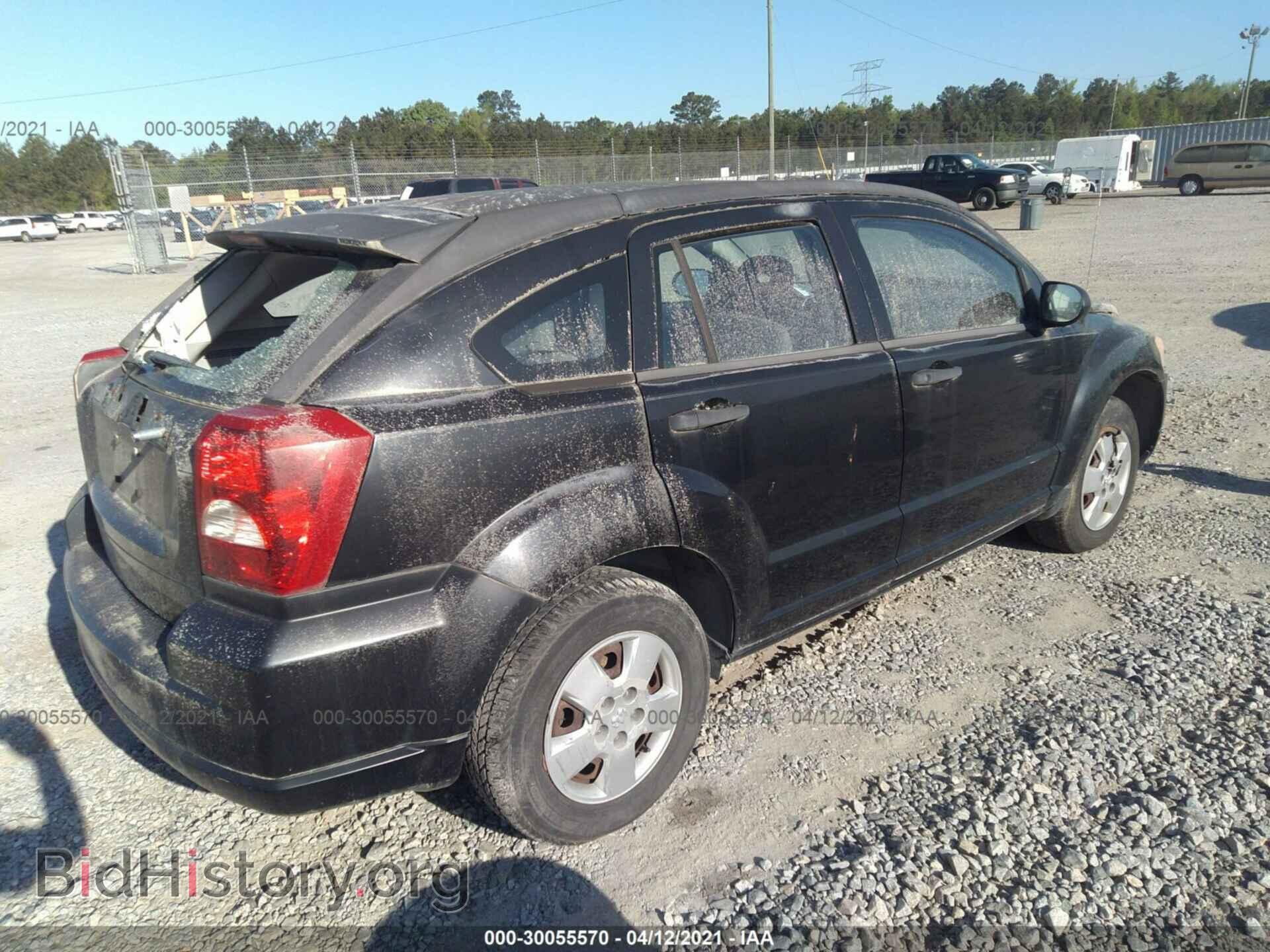 2007 DODGE CALIBER - VIN: 1B3HB28C17D128095 - Фото 4