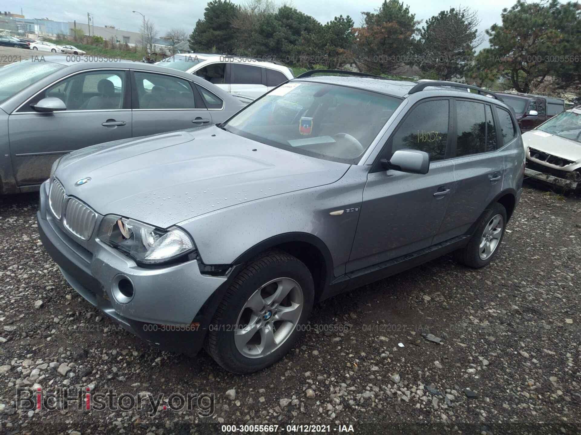 2008 BMW X3 - VIN: WBXPC93498WJ22165 - Фото 2