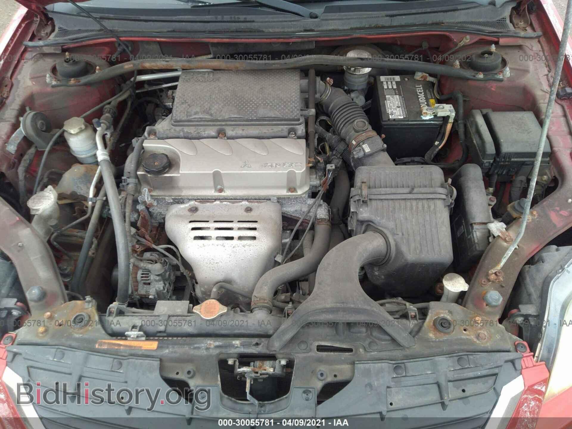 2009 MITSUBISHI GALANT - VIN: 4A3AB36F49E034094 - Фото 10