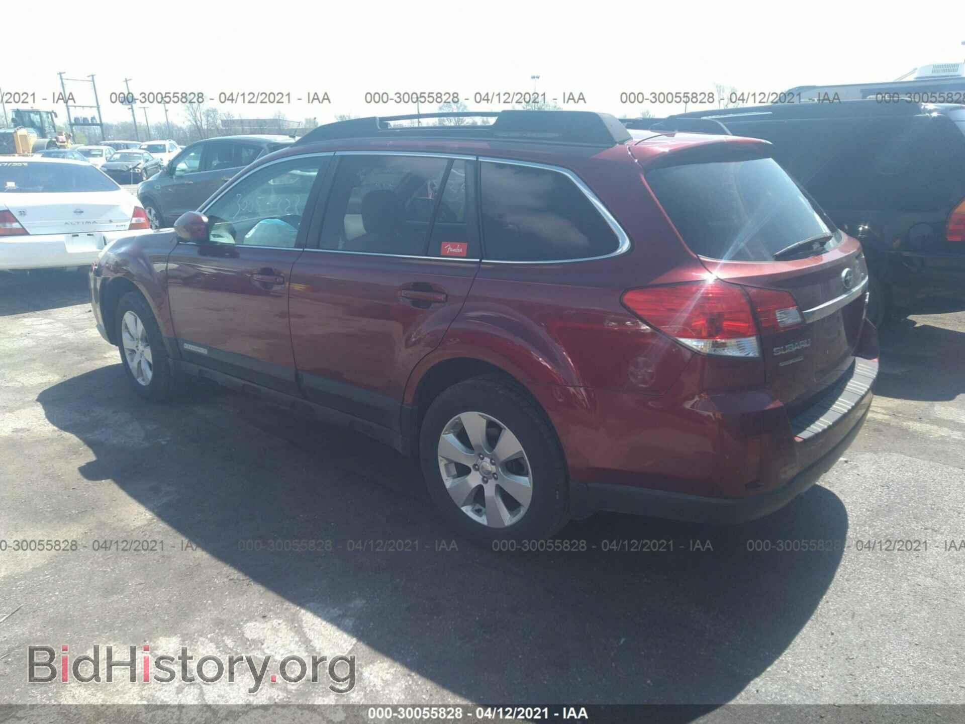 2011 SUBARU OUTBACK - VIN: 4S4BRCKC2B3402641 - Фото 3