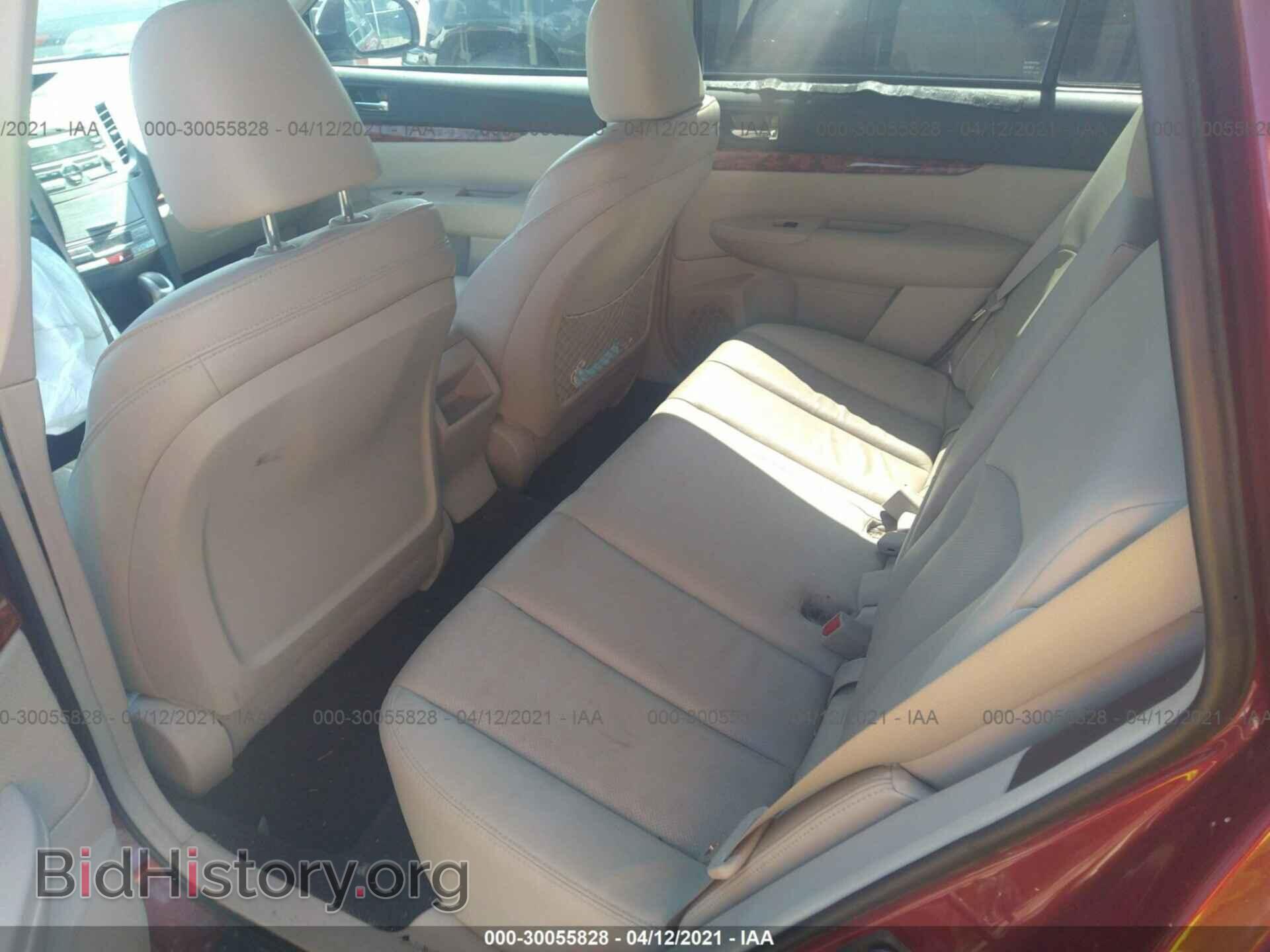 2011 SUBARU OUTBACK - VIN: 4S4BRCKC2B3402641 - Фото 8