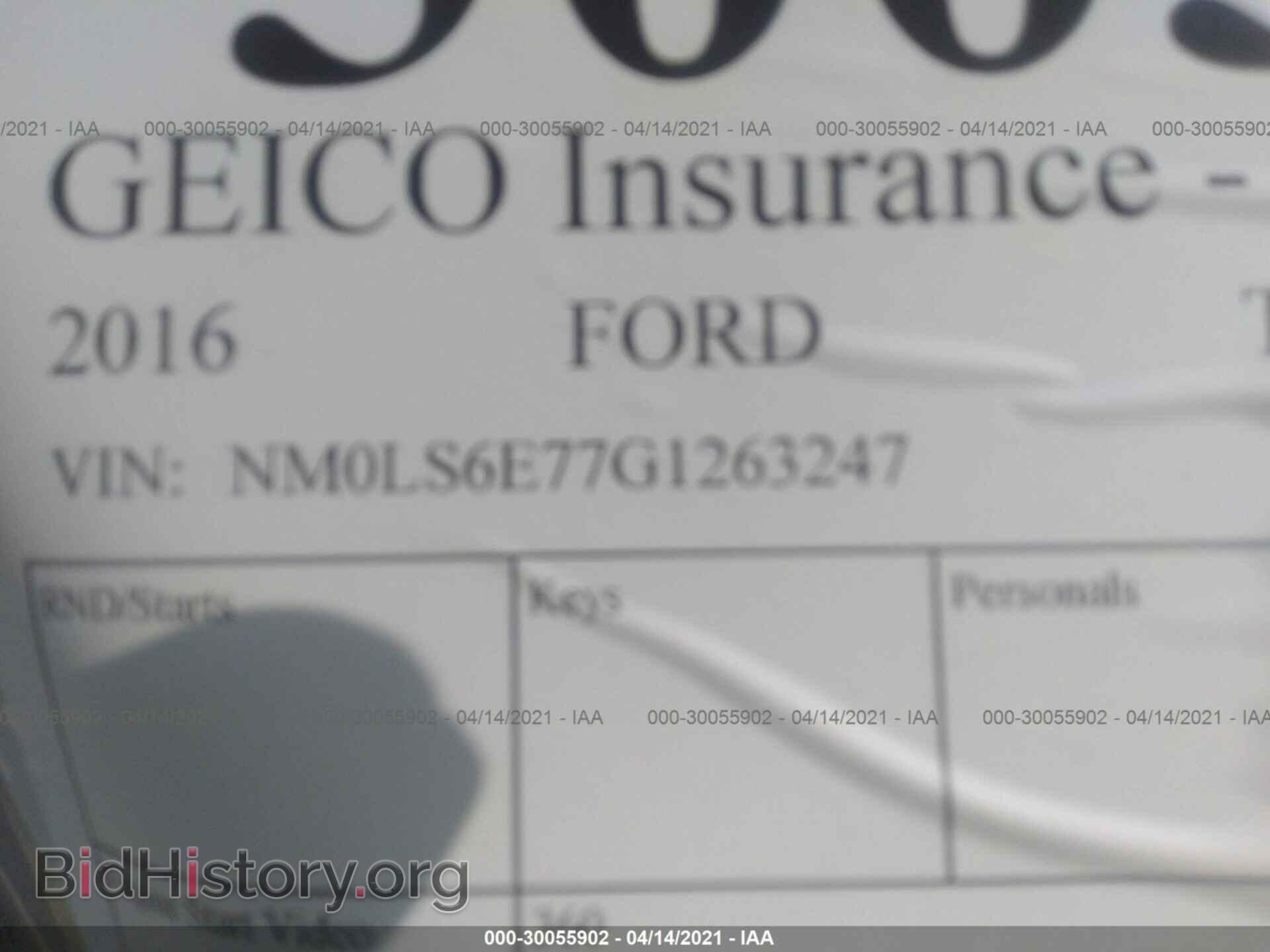 2016 FORD TRANSIT CONNECT - VIN: NM0LS6E77G1263247 - Фото 9