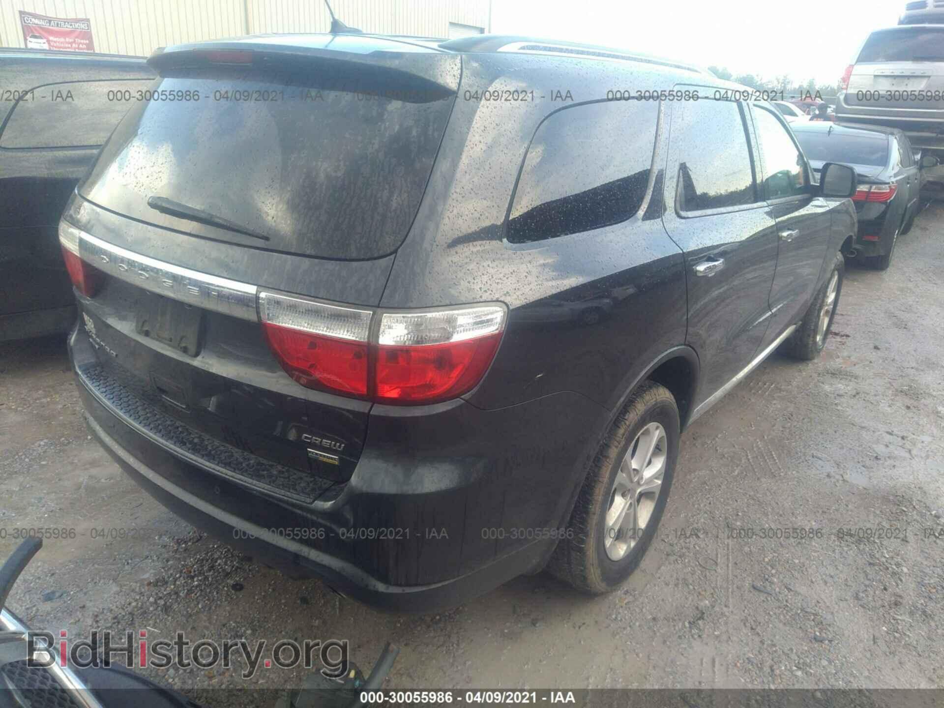 2013 DODGE DURANGO - VIN: 1C4RDJDG6DC655387 - Фото 4