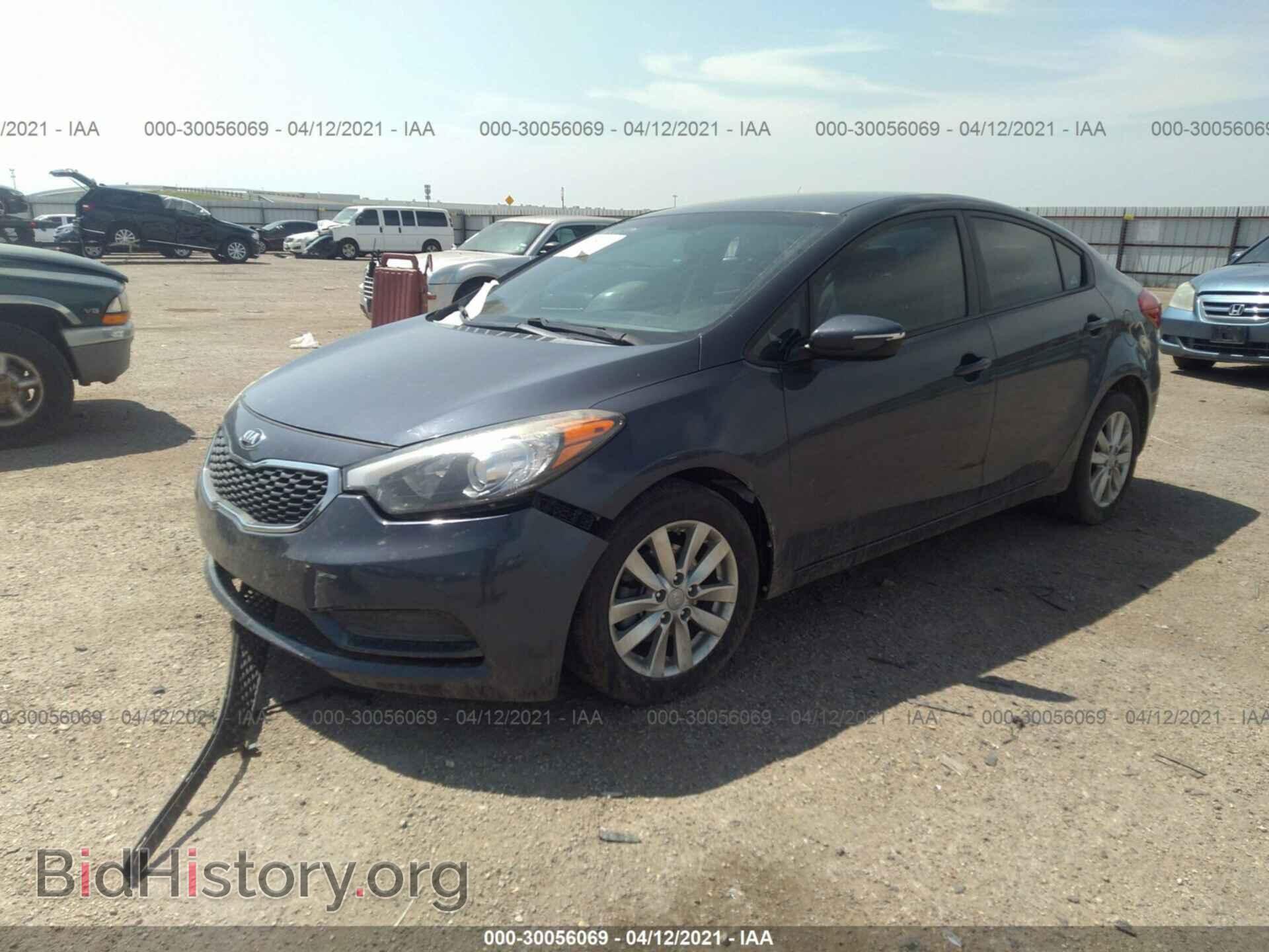 2014 KIA FORTE - VIN: KNAFX4A68E5208375 - Фото 2