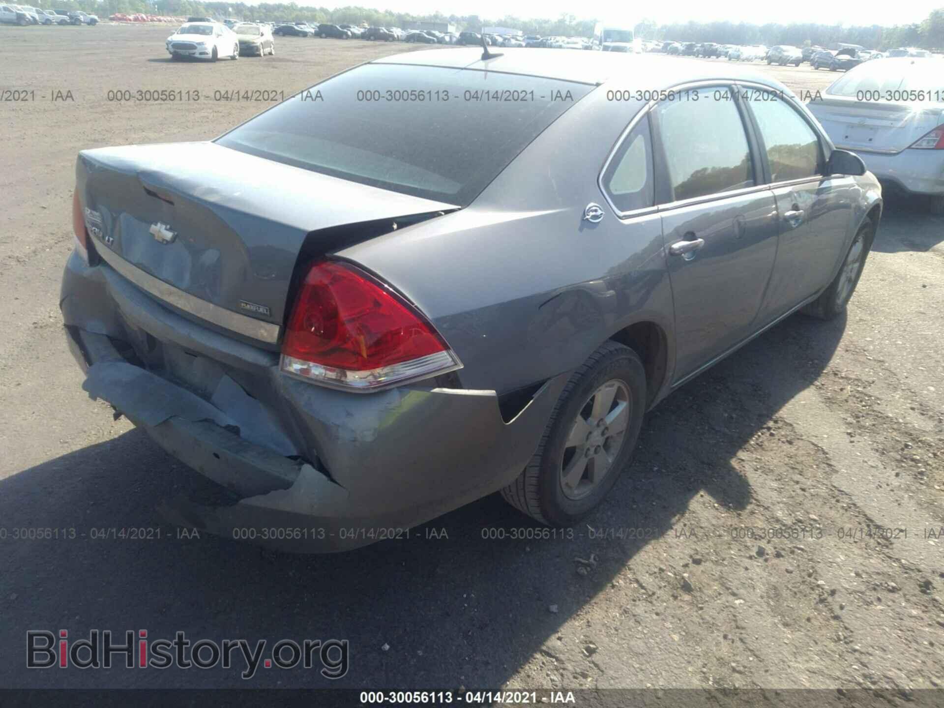 2008 CHEVROLET IMPALA - VIN: 2G1WT58KX89256600 - Фото 4