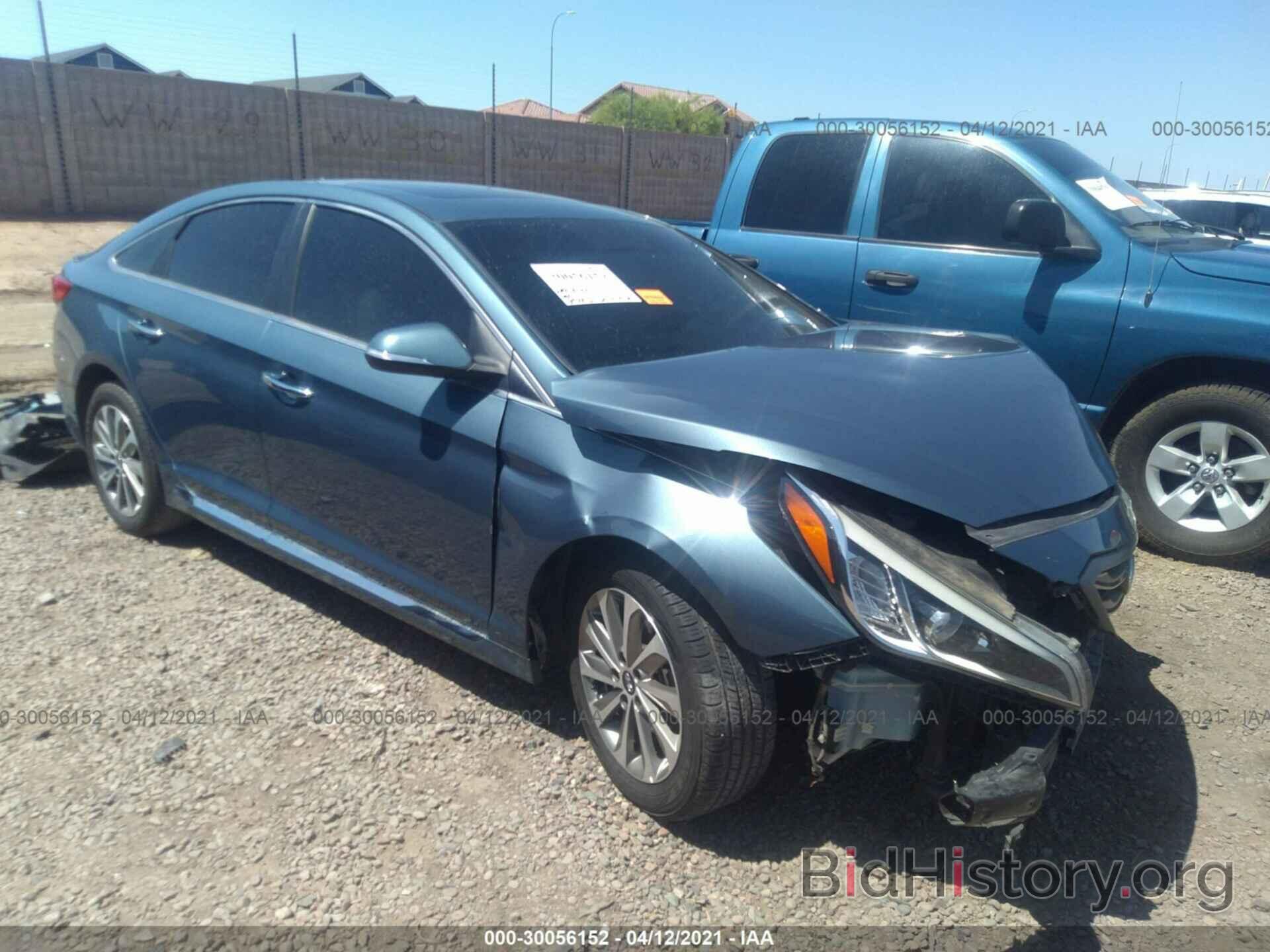 Photo 5NPE34AF6GH424402 - HYUNDAI SONATA 2016