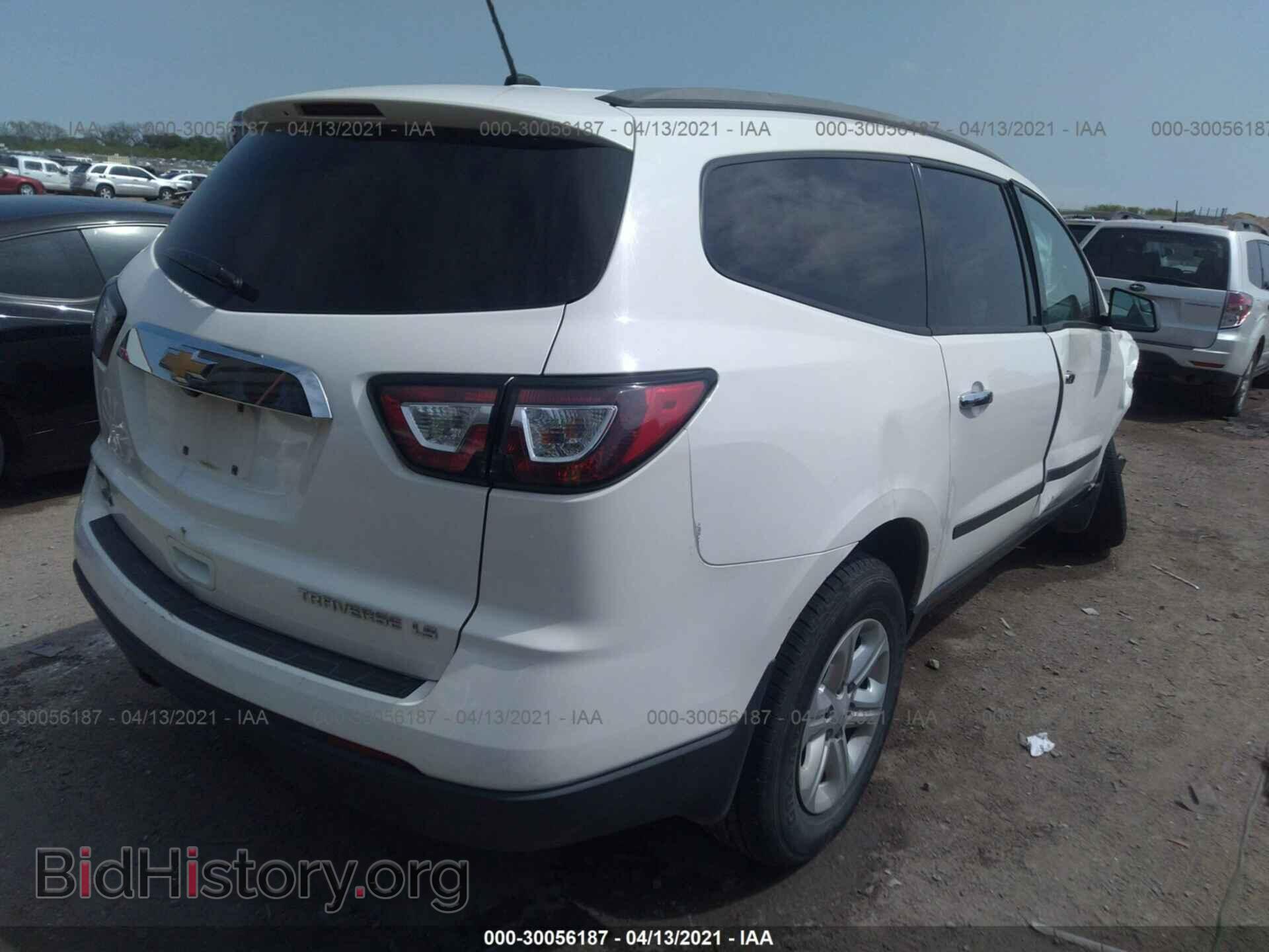 2013 CHEVROLET TRAVERSE - VIN: 1GNKRFKD2DJ246380 - Фото 4