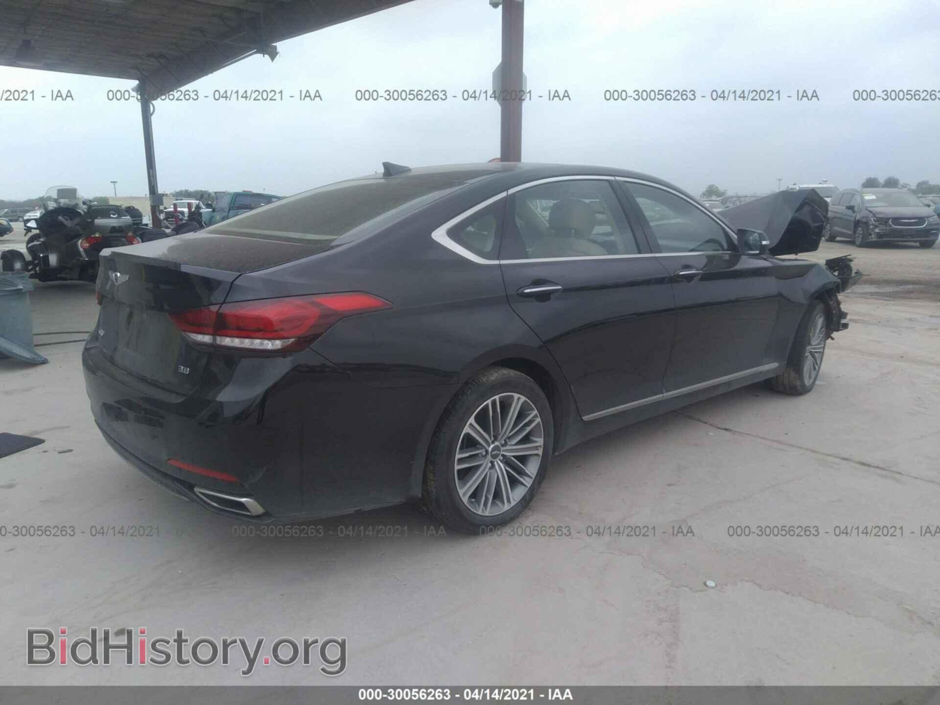 2018 GENESIS G80 - VIN: KMHGN4JEXJU262065 - Фото 4