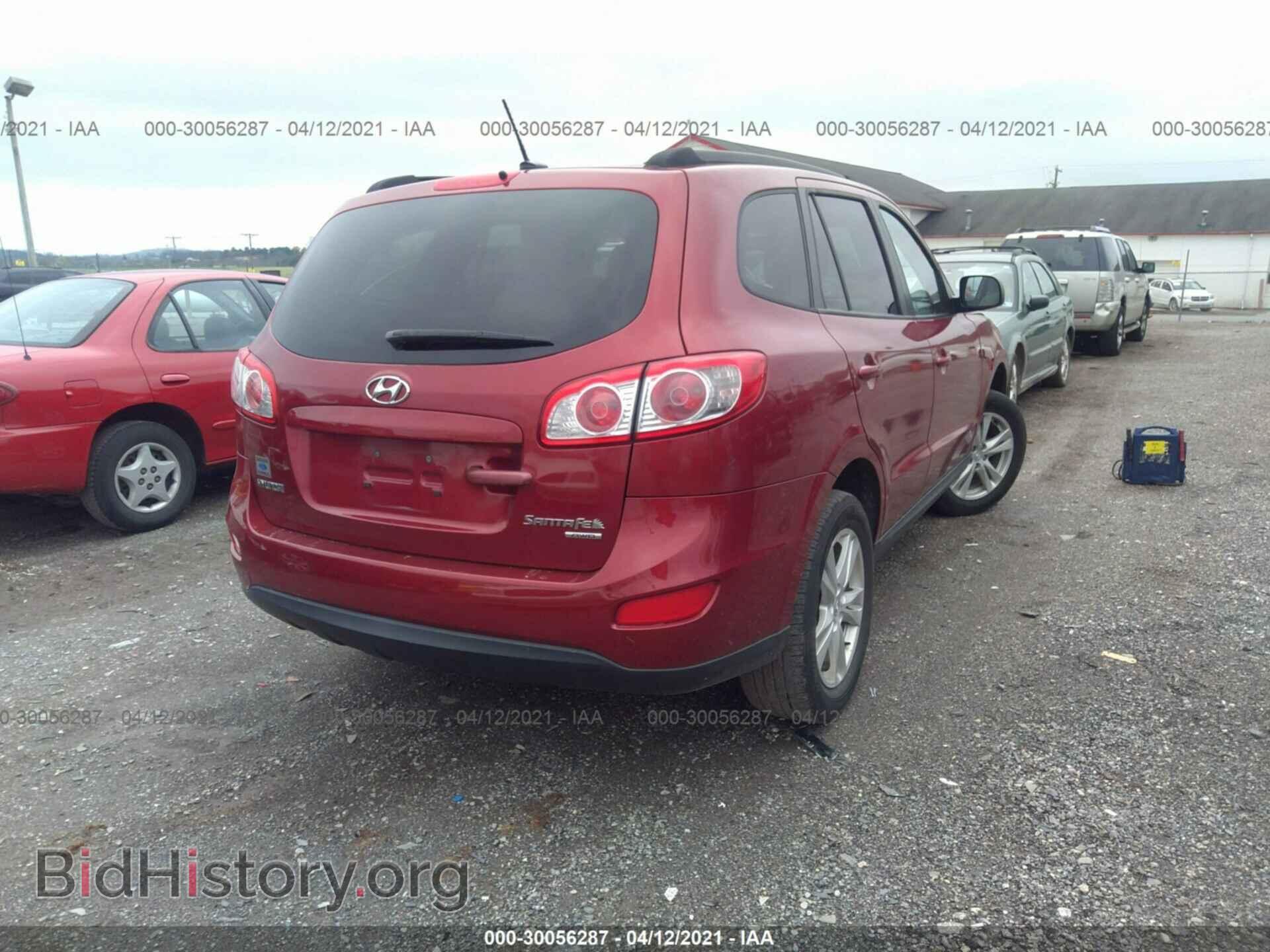 2010 HYUNDAI SANTA FE - VIN: 5NMSGDAB9AH416321 - Фото 4