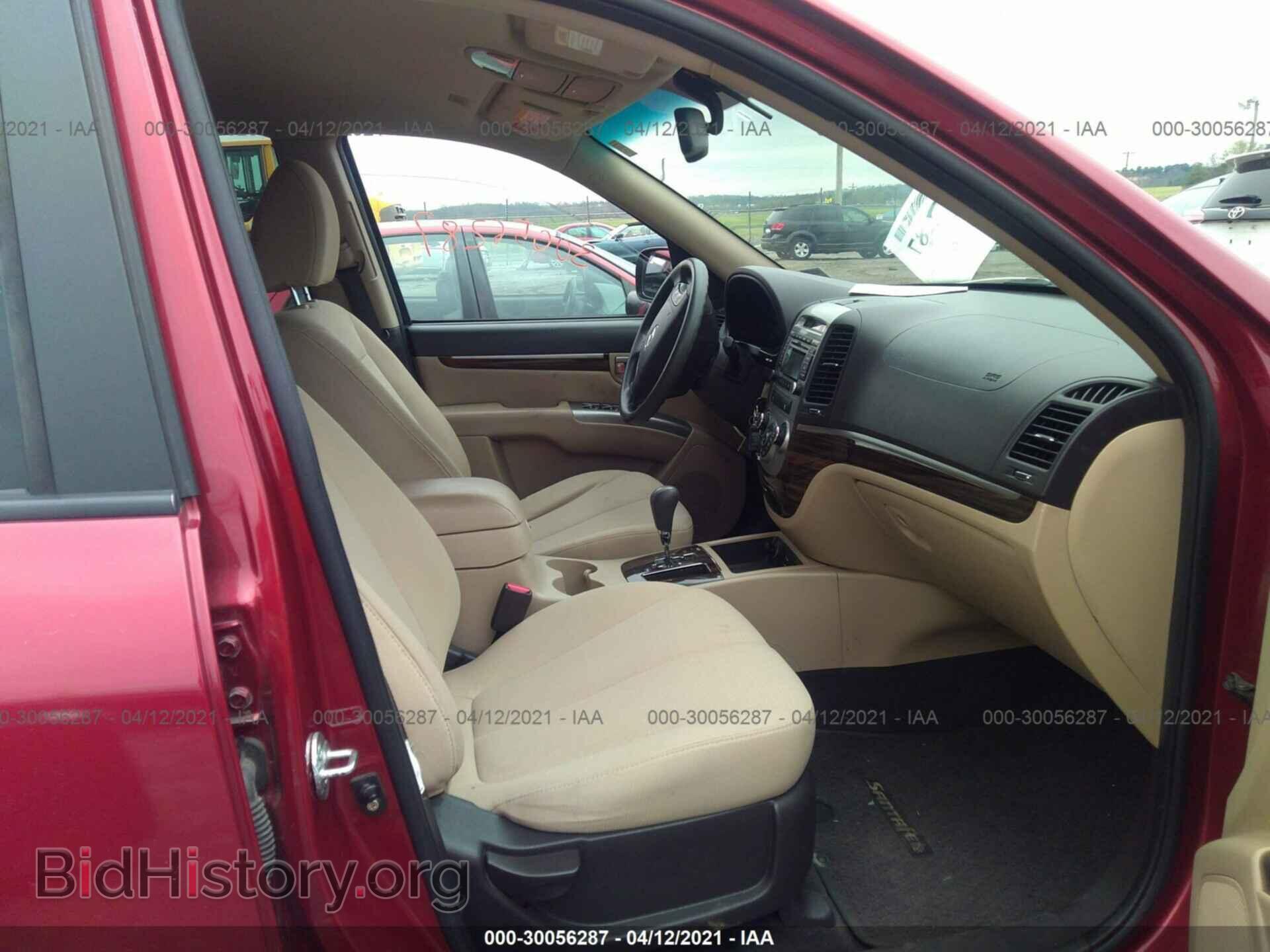 2010 HYUNDAI SANTA FE - VIN: 5NMSGDAB9AH416321 - Фото 5