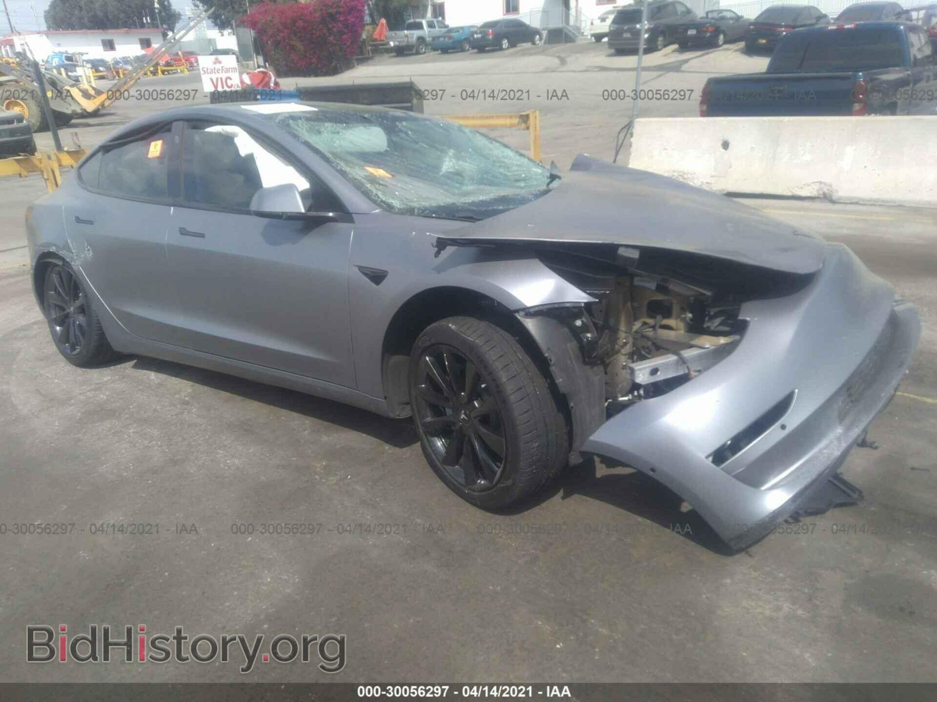 Photo 5YJ3E1EB9KF213919 - TESLA MODEL 3 2019