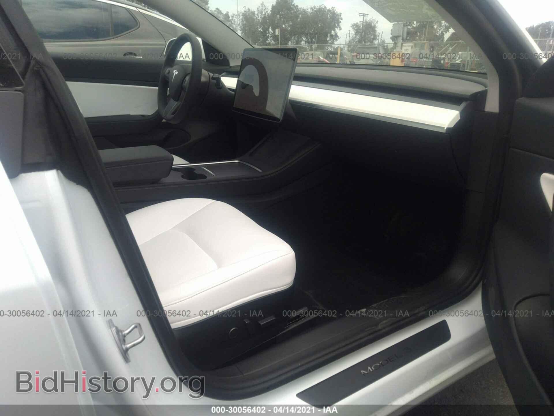 2021 TESLA MODEL 3 - VIN: 5YJ3E1EA2MF873388 - Фото 5