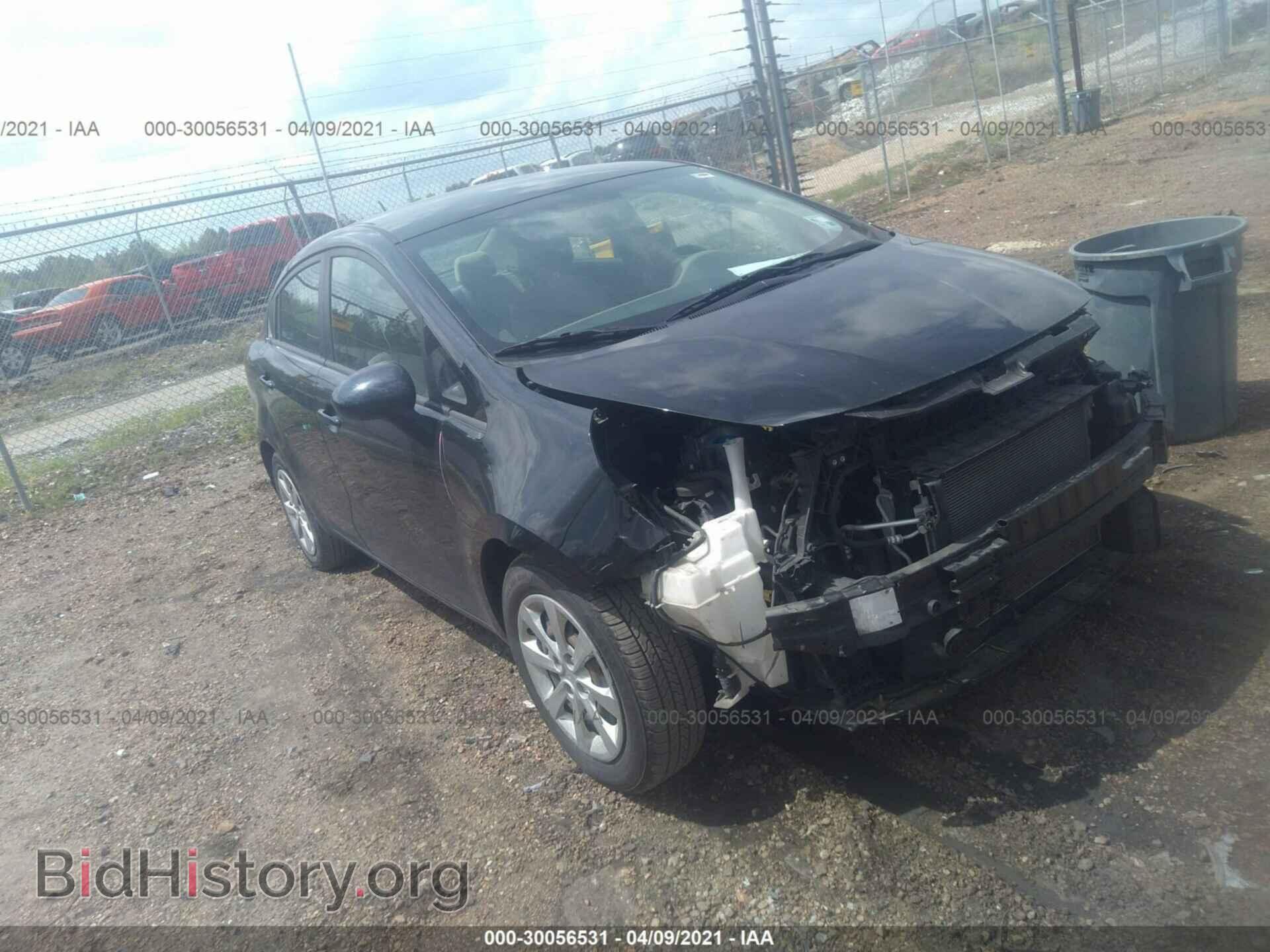 Фотография KNADN4A36G6686083 - KIA RIO 2016
