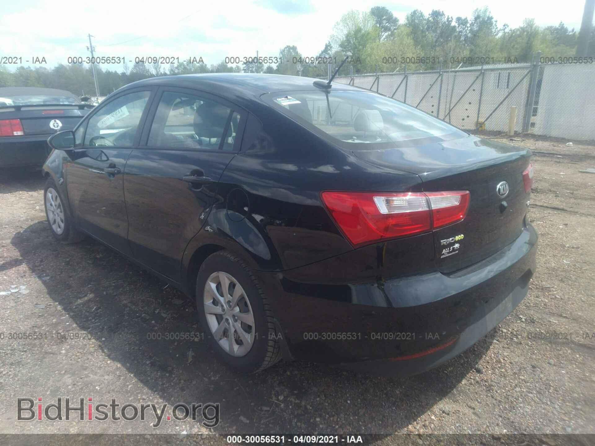 2016 KIA RIO - VIN: KNADN4A36G6686083 - Фото 3
