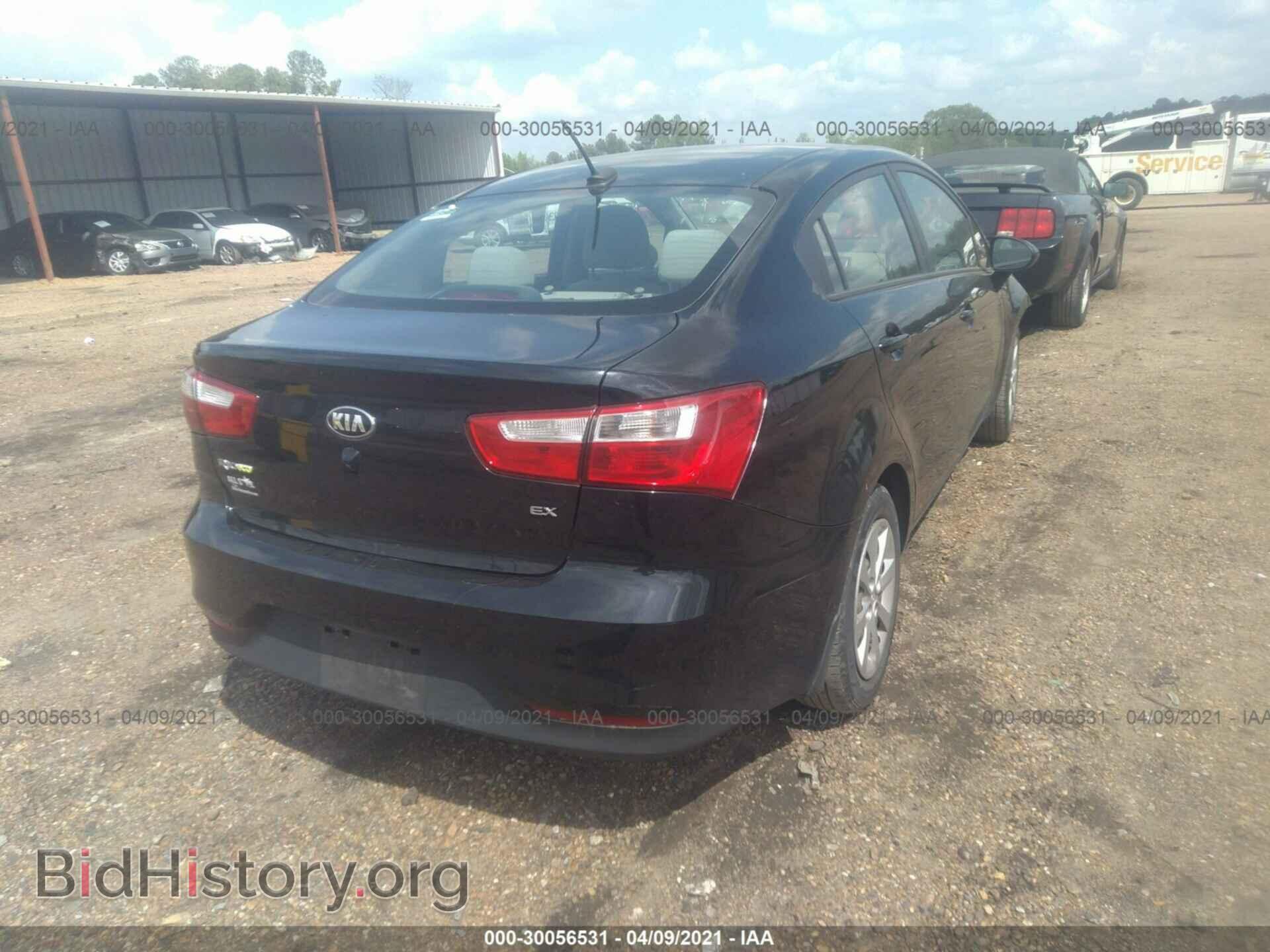 2016 KIA RIO - VIN: KNADN4A36G6686083 - Фото 4