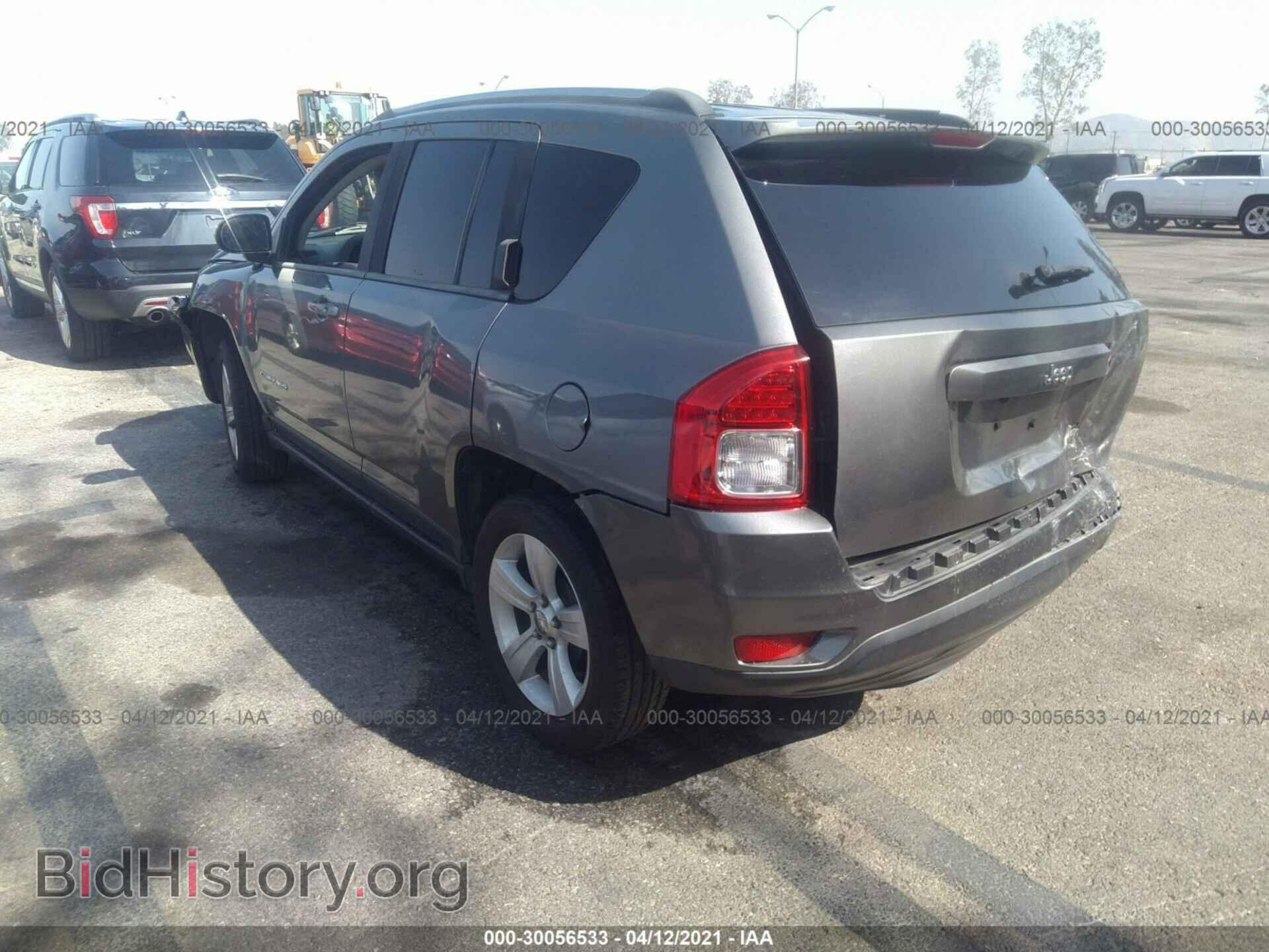 2013 JEEP COMPASS - VIN: 1C4NJCBBXDD205505 - Фото 3