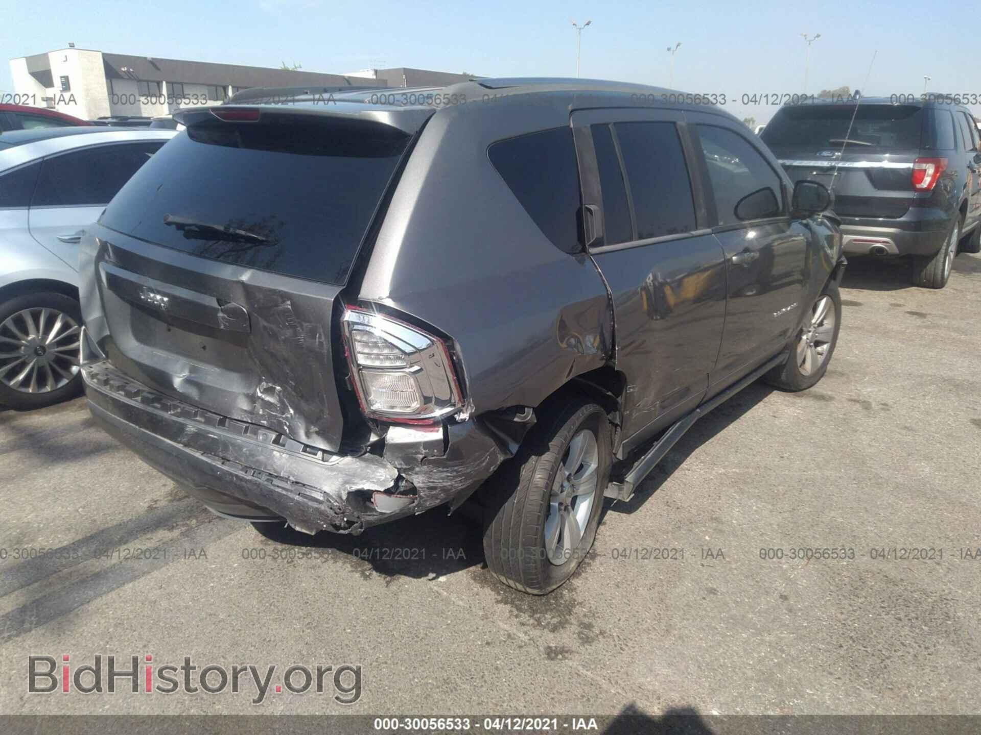 2013 JEEP COMPASS - VIN: 1C4NJCBBXDD205505 - Фото 4