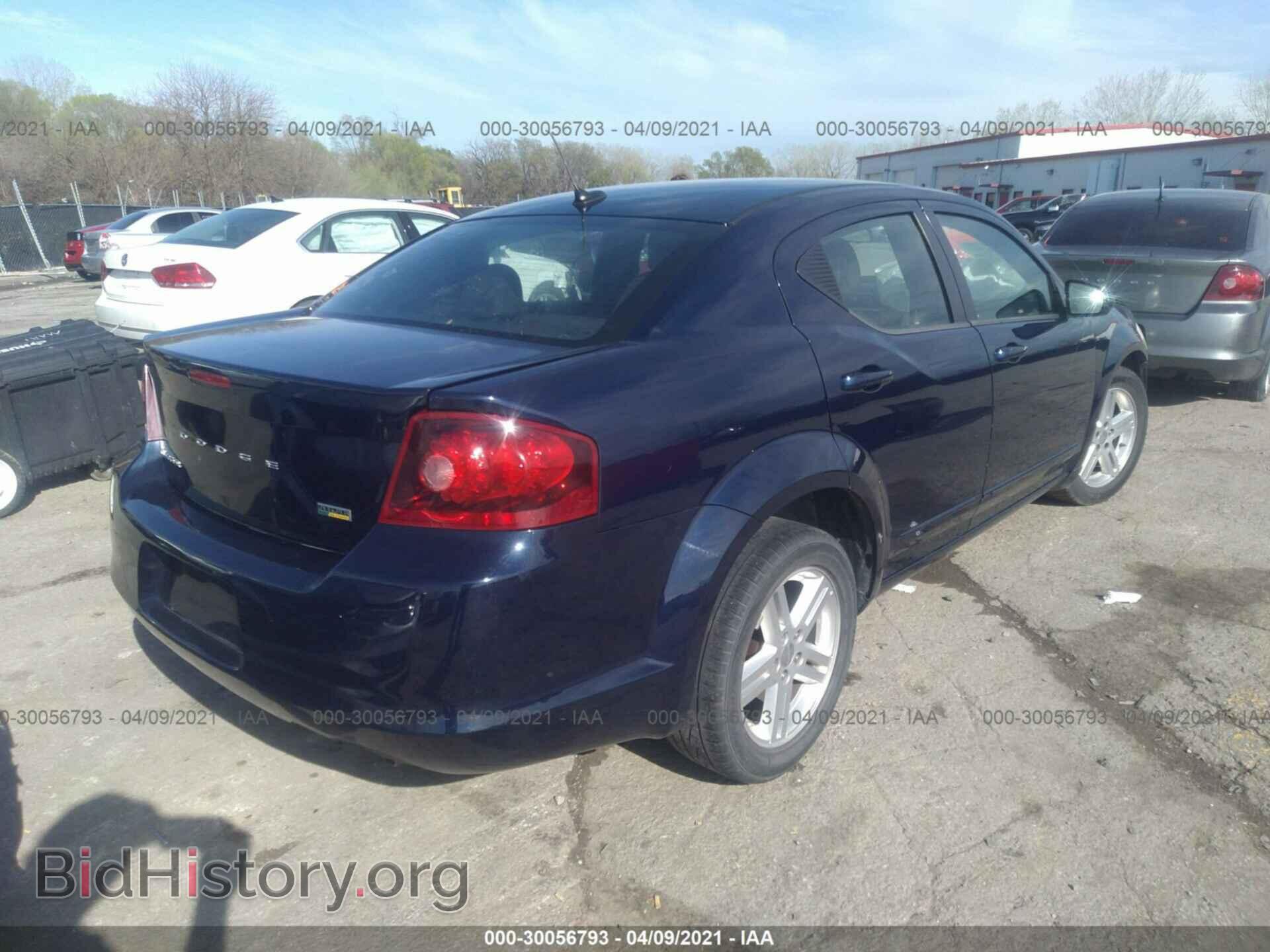 2013 DODGE AVENGER - VIN: 1C3CDZCG1DN709192 - Фото 4