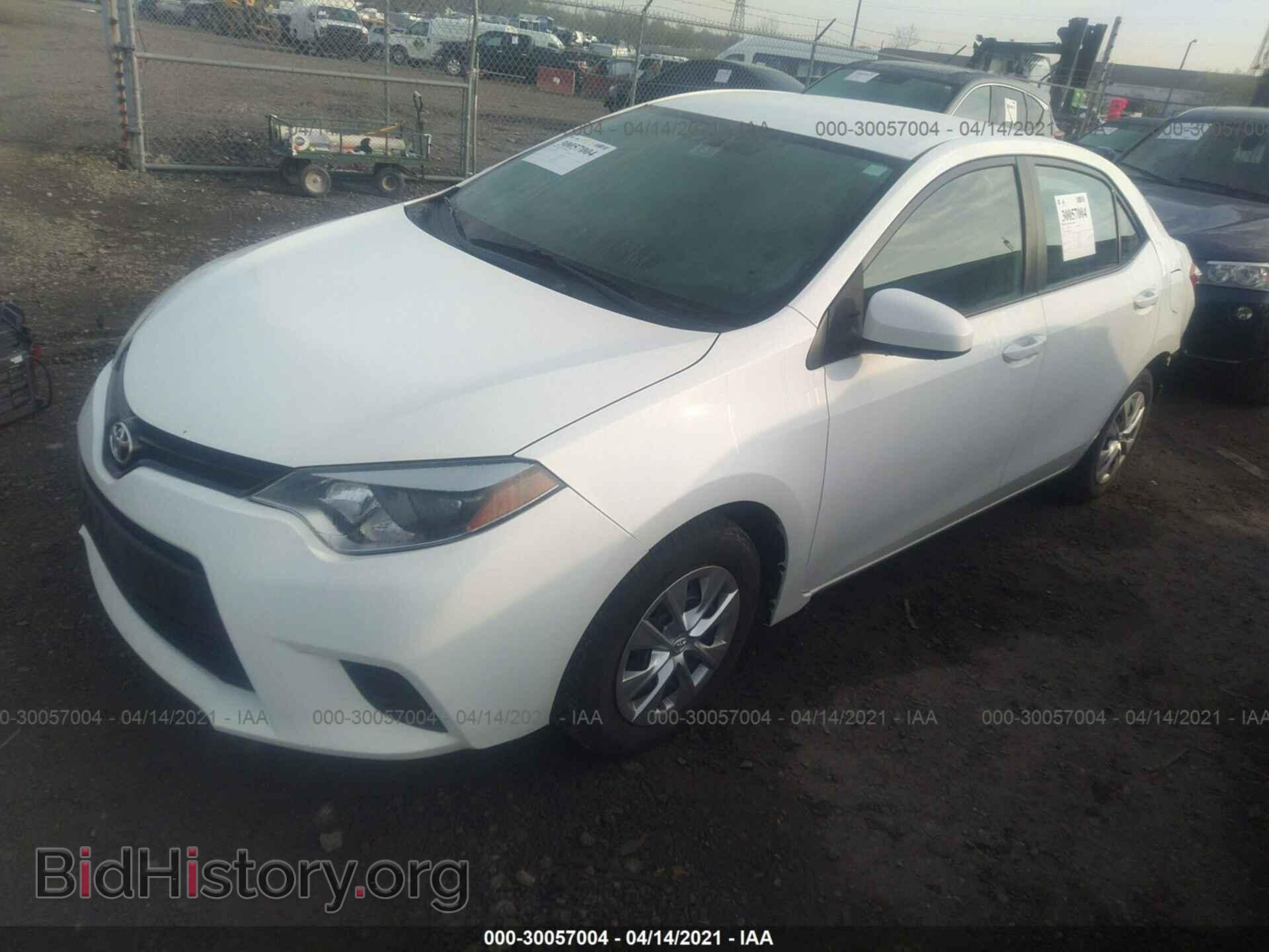 2014 TOYOTA COROLLA - VIN: 5YFBURHE0EP099692 - Фото 2