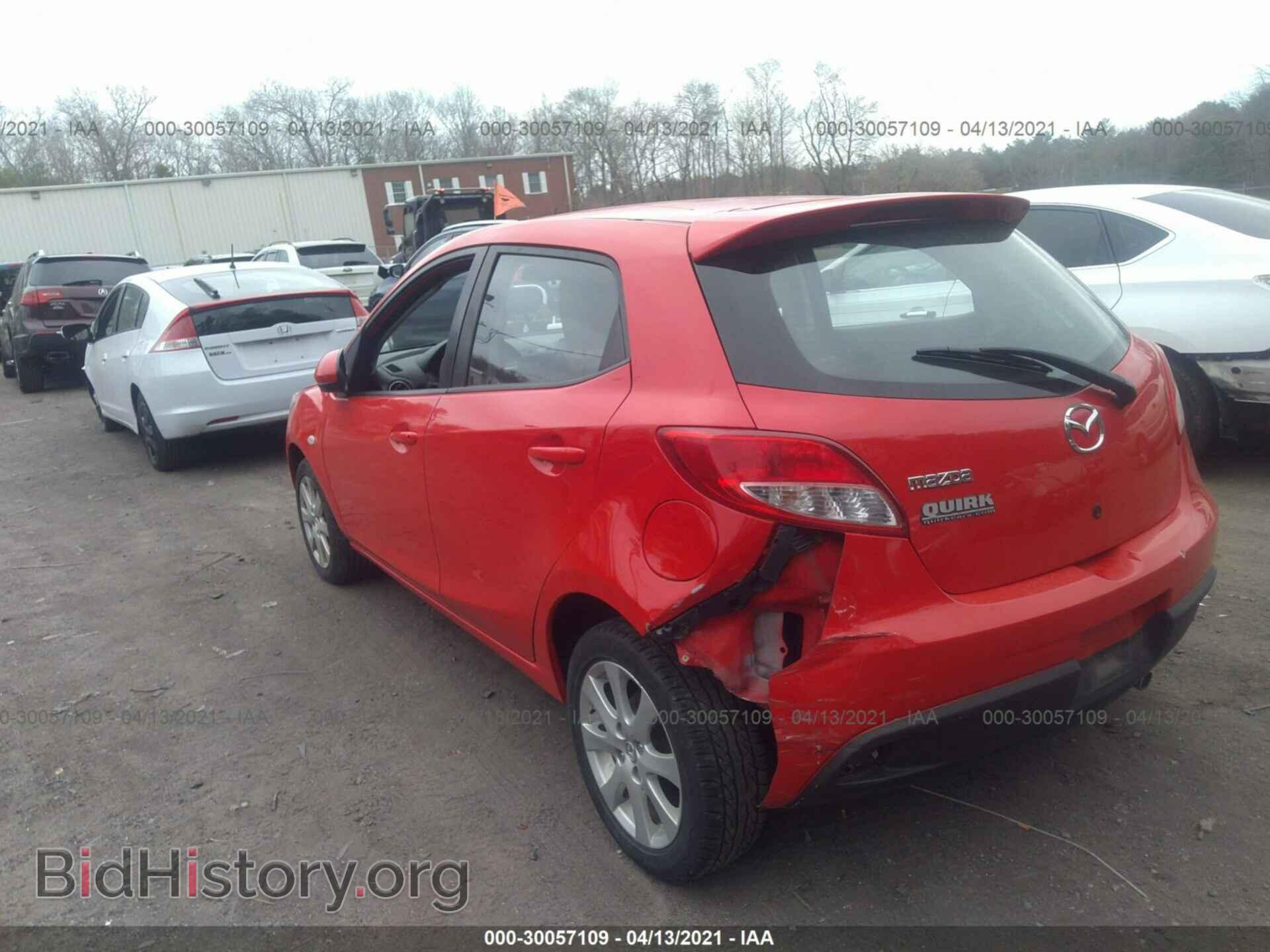 2012 MAZDA MAZDA2 - VIN: JM1DE1LZ8C0133709 - Фото 3