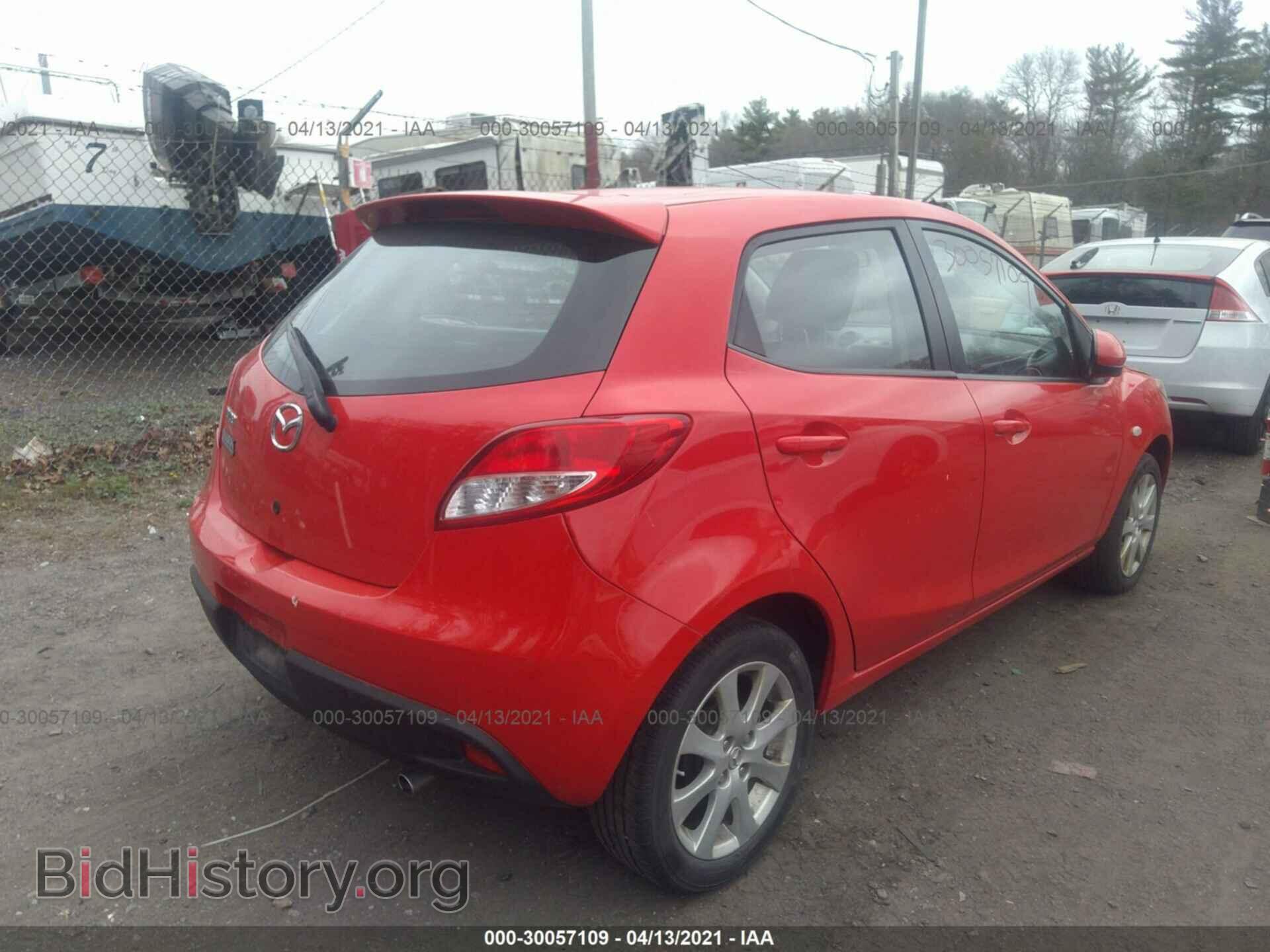 2012 MAZDA MAZDA2 - VIN: JM1DE1LZ8C0133709 - Фото 4