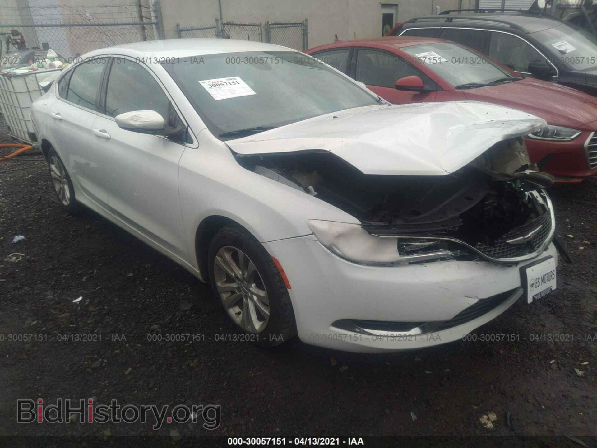 Фотография 1C3CCCAB5FN723980 - CHRYSLER 200 2015