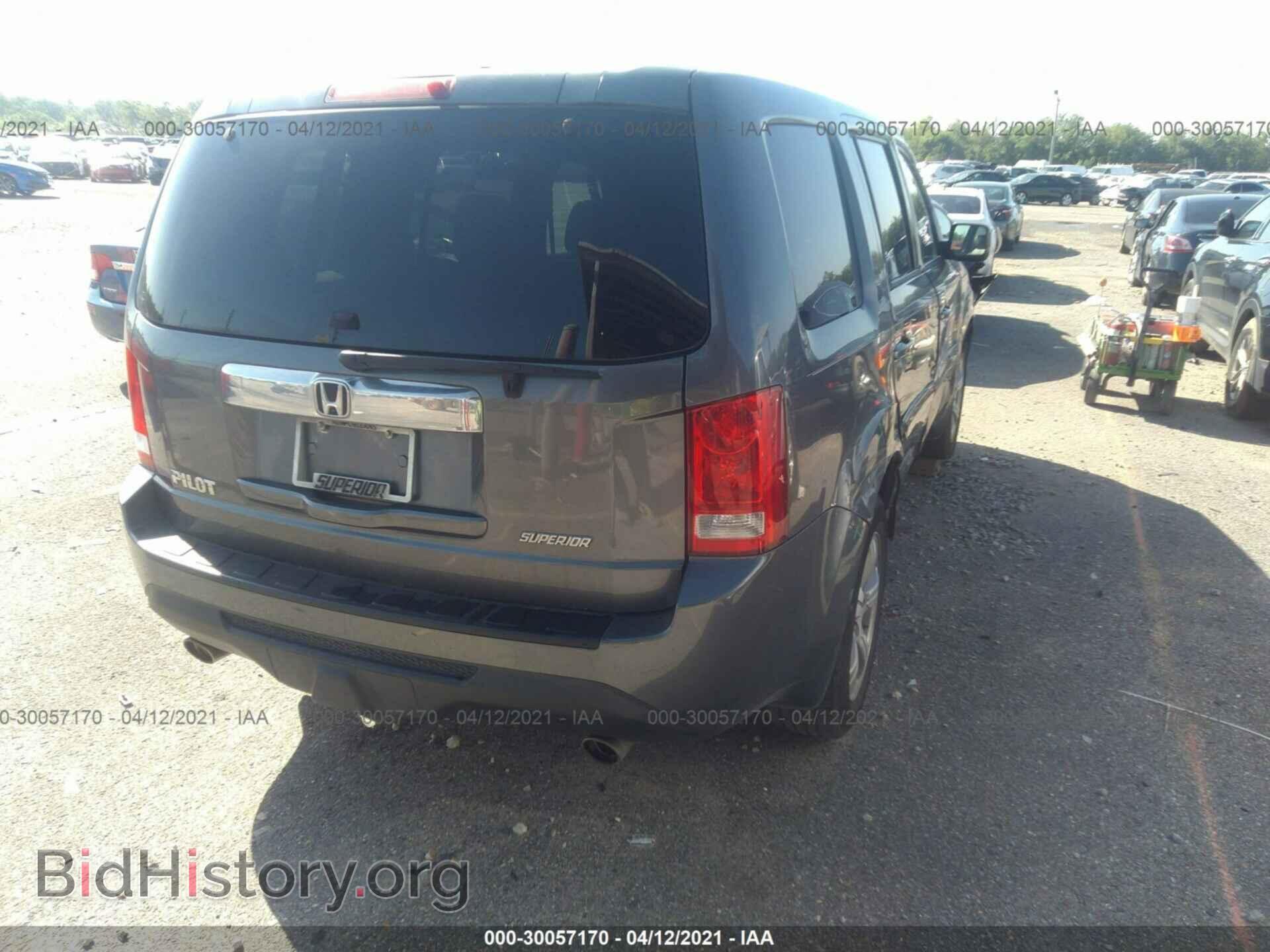 2012 HONDA PILOT - VIN: 5FNYF3H56CB028071 - Photo 4